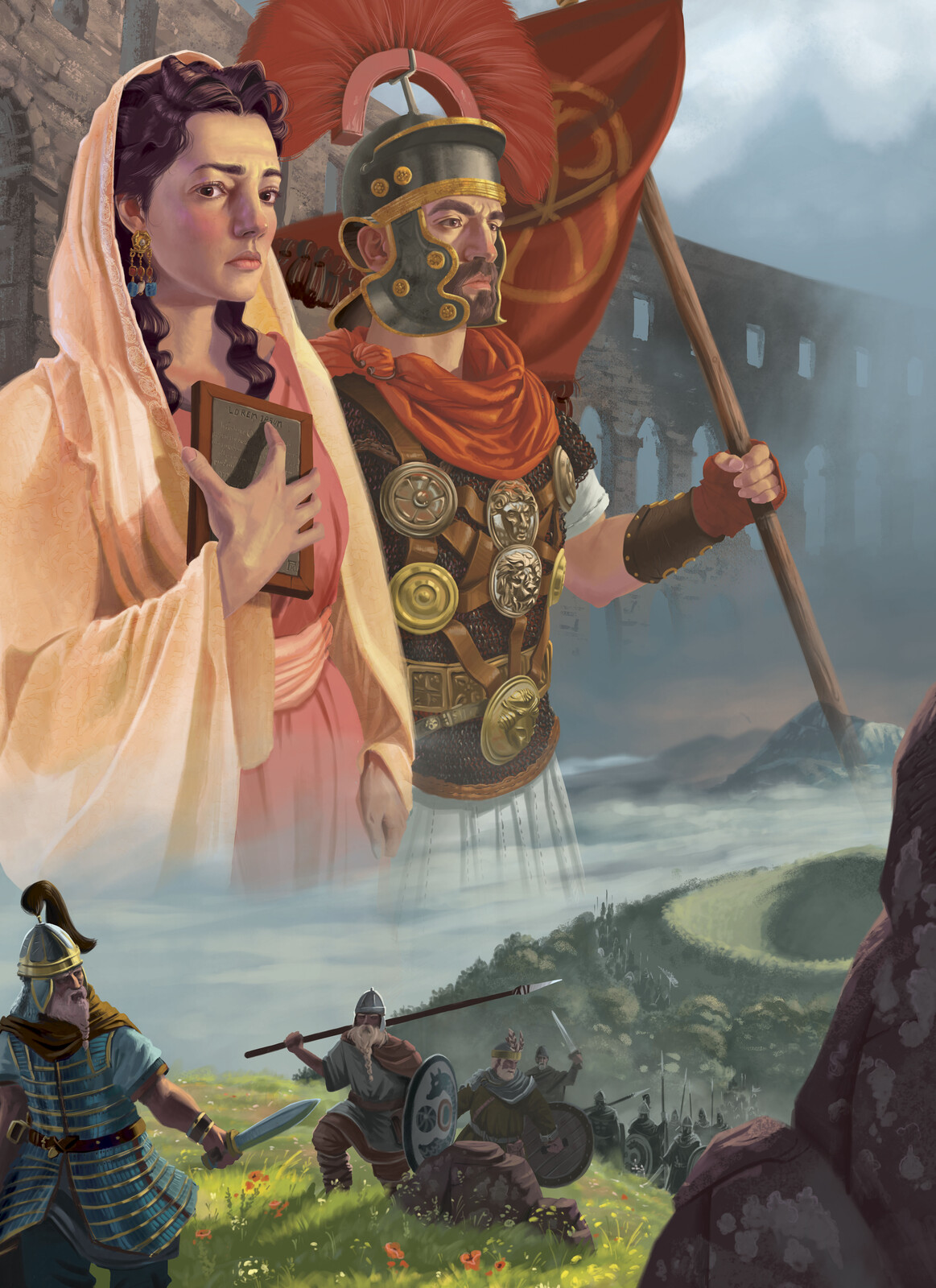 Pandemic fall of rome Cover