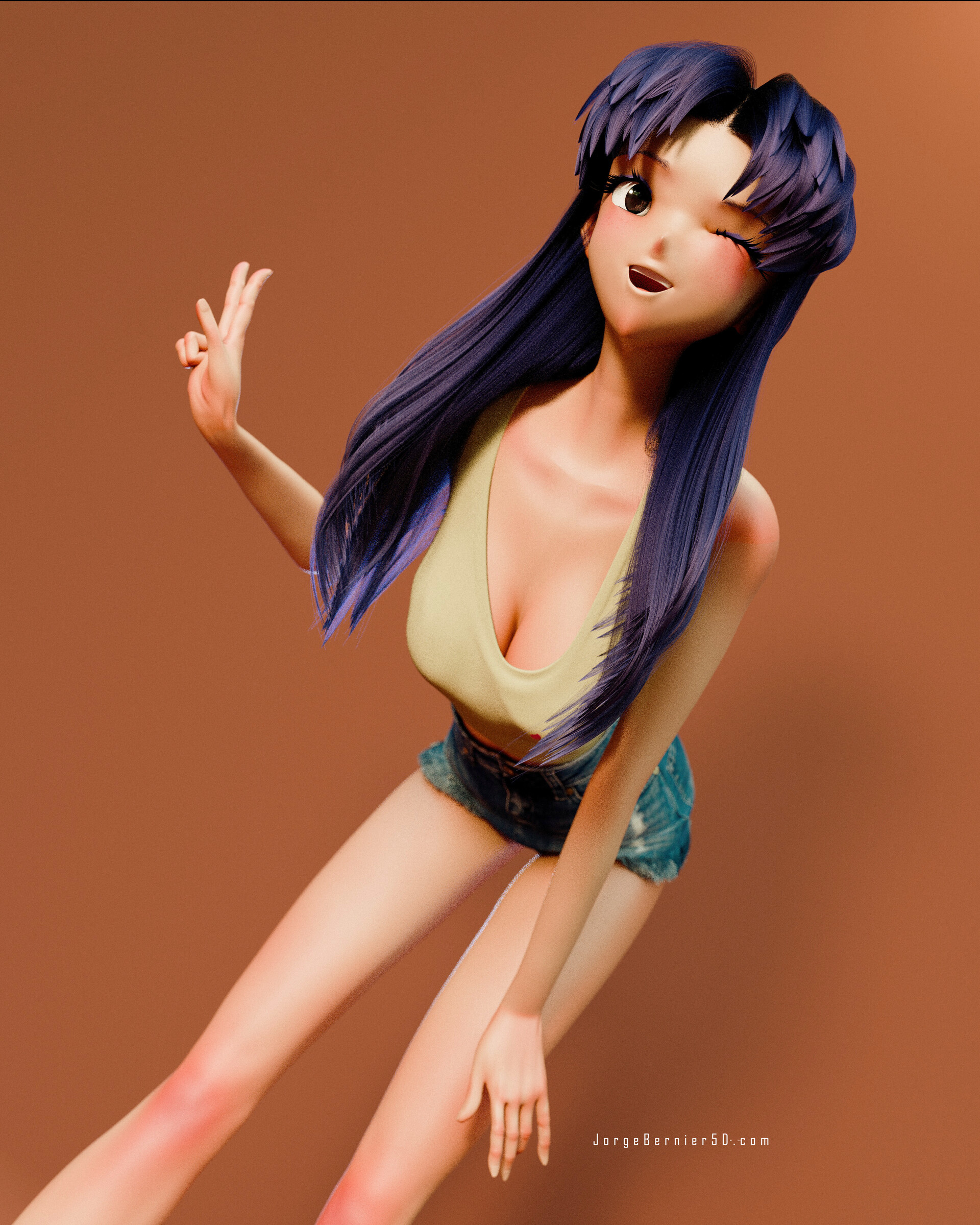 ArtStation - Misato Katsuragi 02 ArtStation - Misato Katsuragi 02