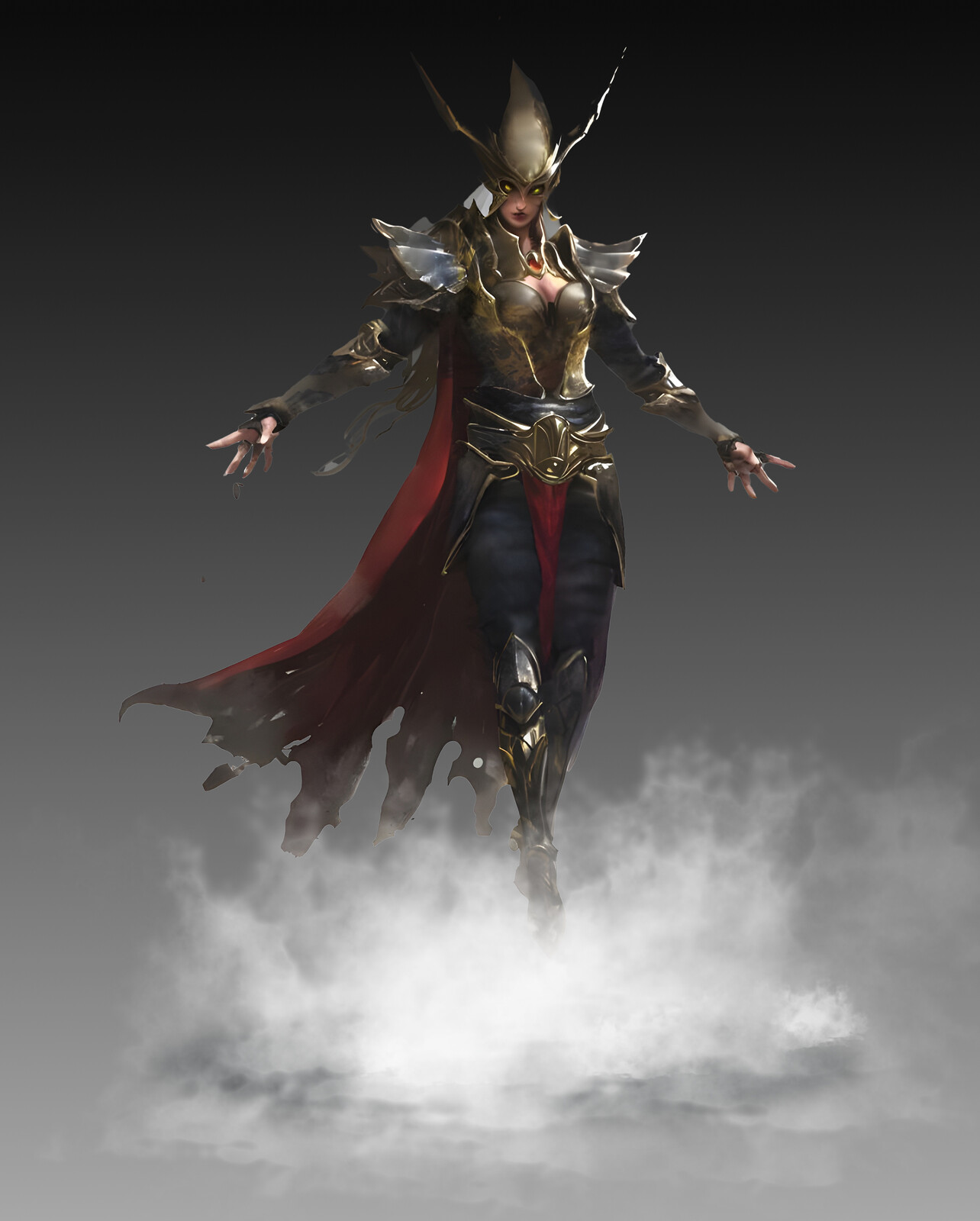 Sorceress Witch Character