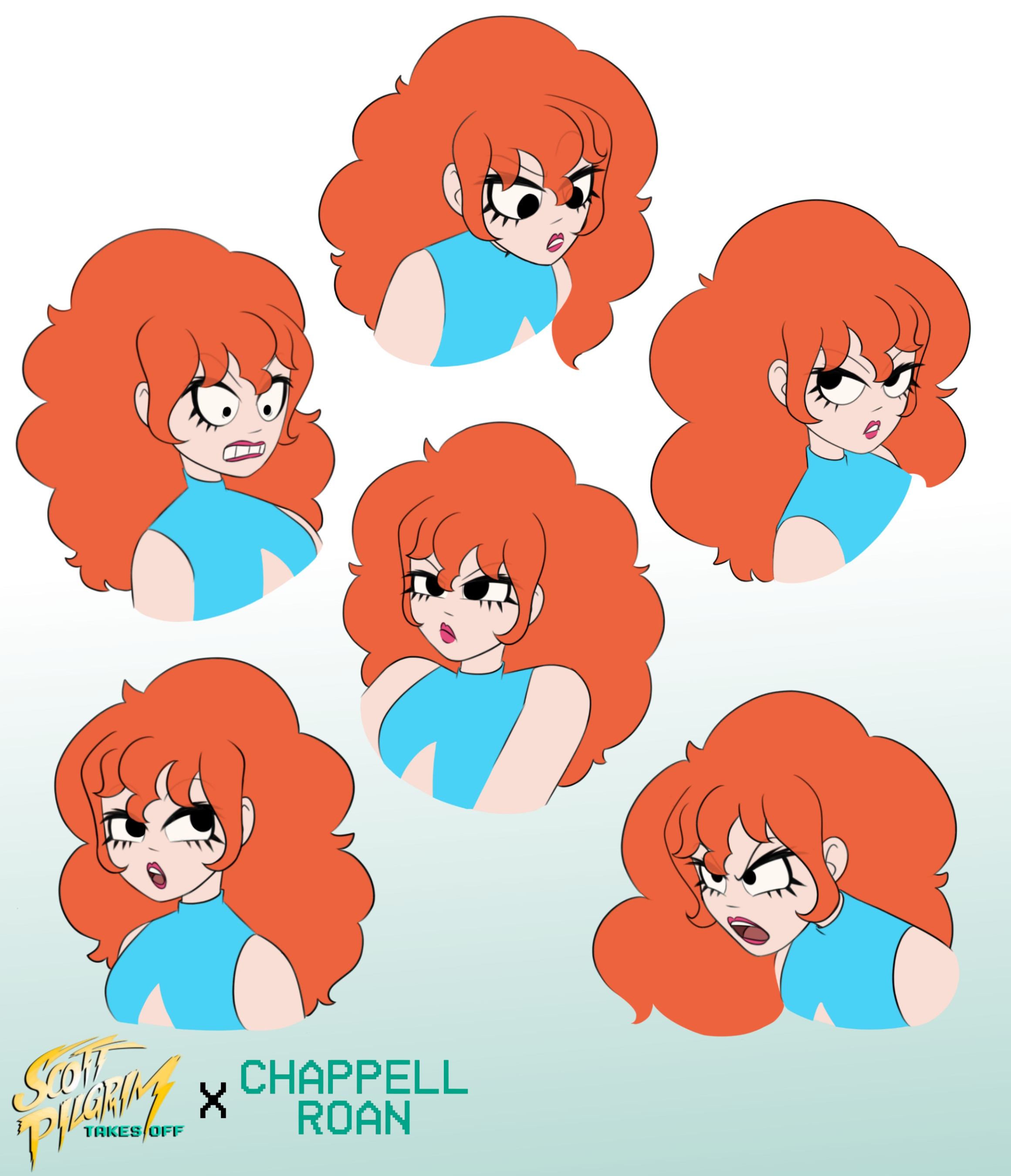 Chappell Roan in Scott Pilgrim Expressions
