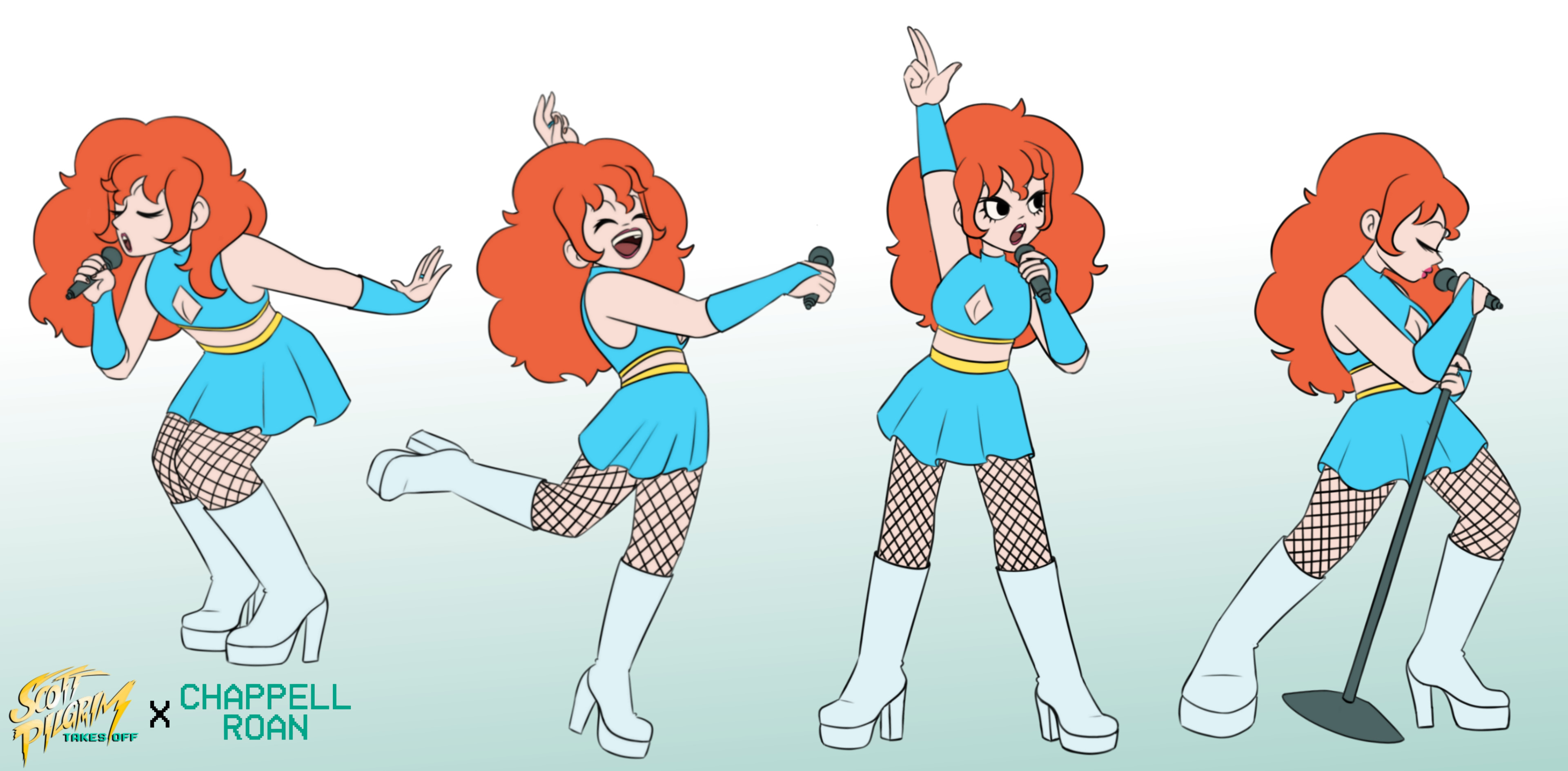 Chappell Roan in Scott Pilgrim Gestures