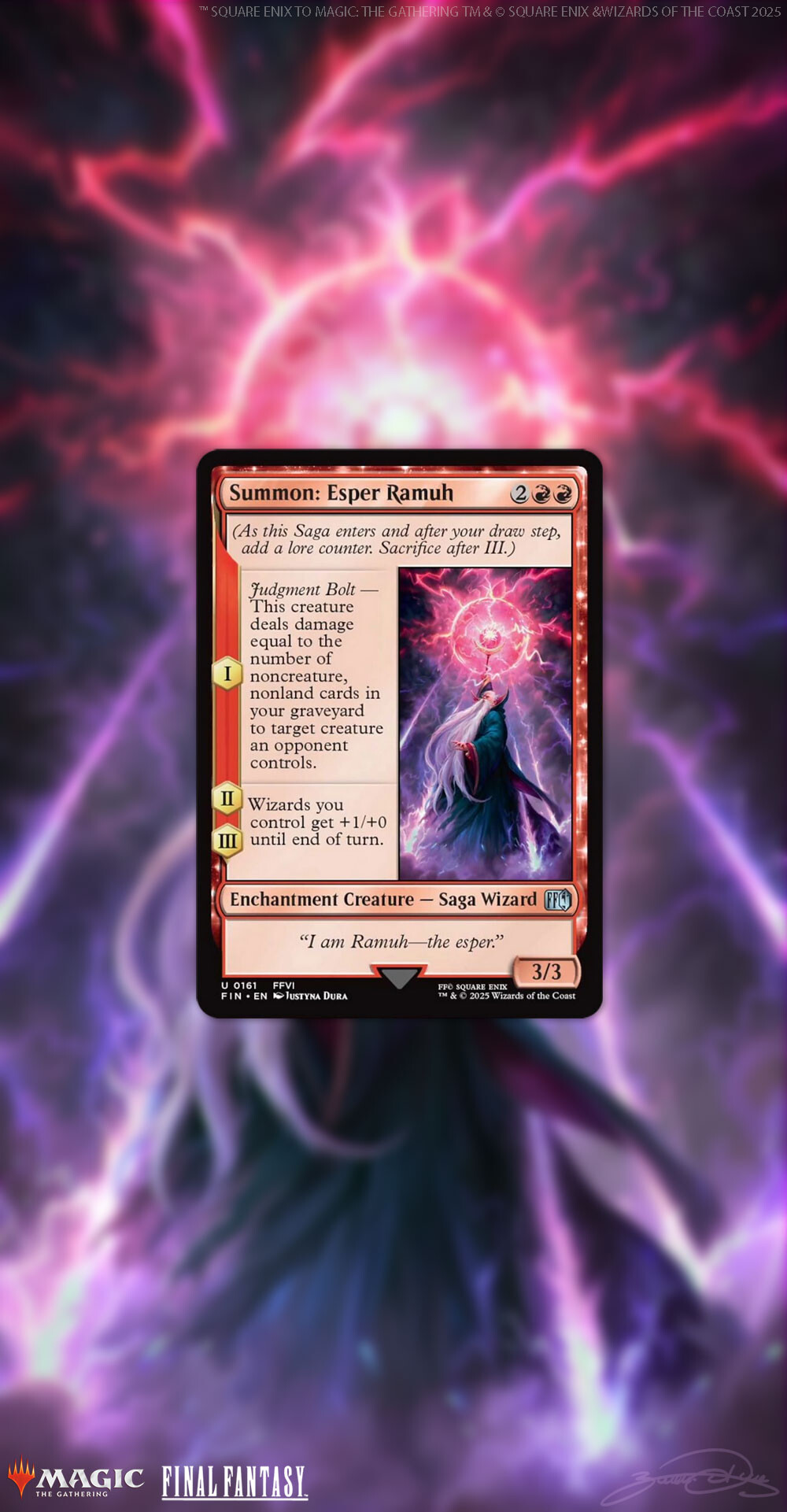 ArtStation - MTG x FINAL FANTASY - Summon: Esper Ramuh ArtStation - MTG x FINAL FANTASY - Summon: Esper Ramuh