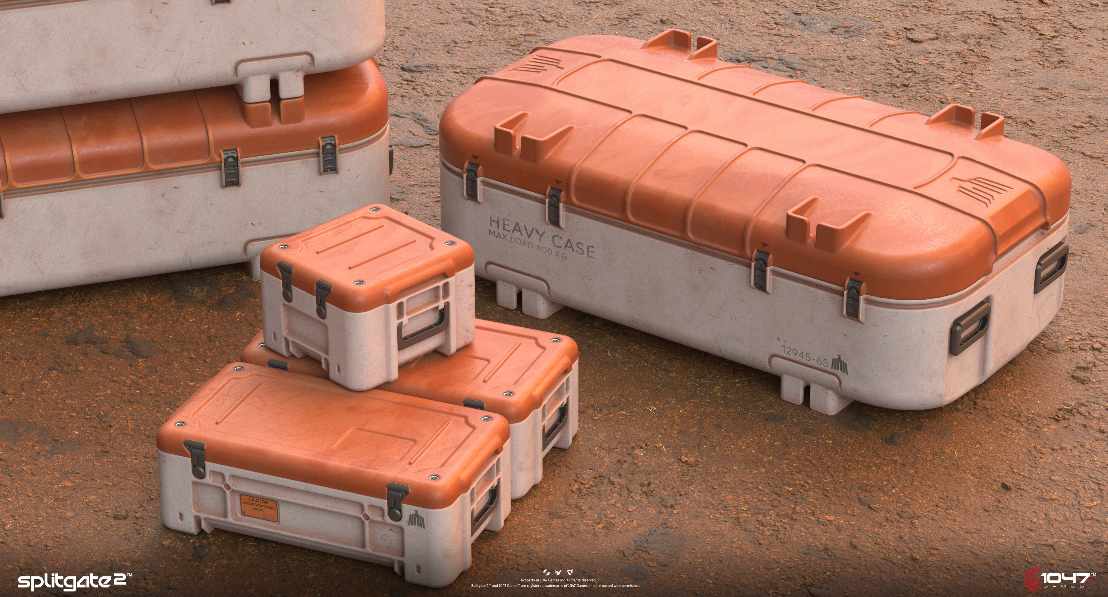 Misc crate props concept