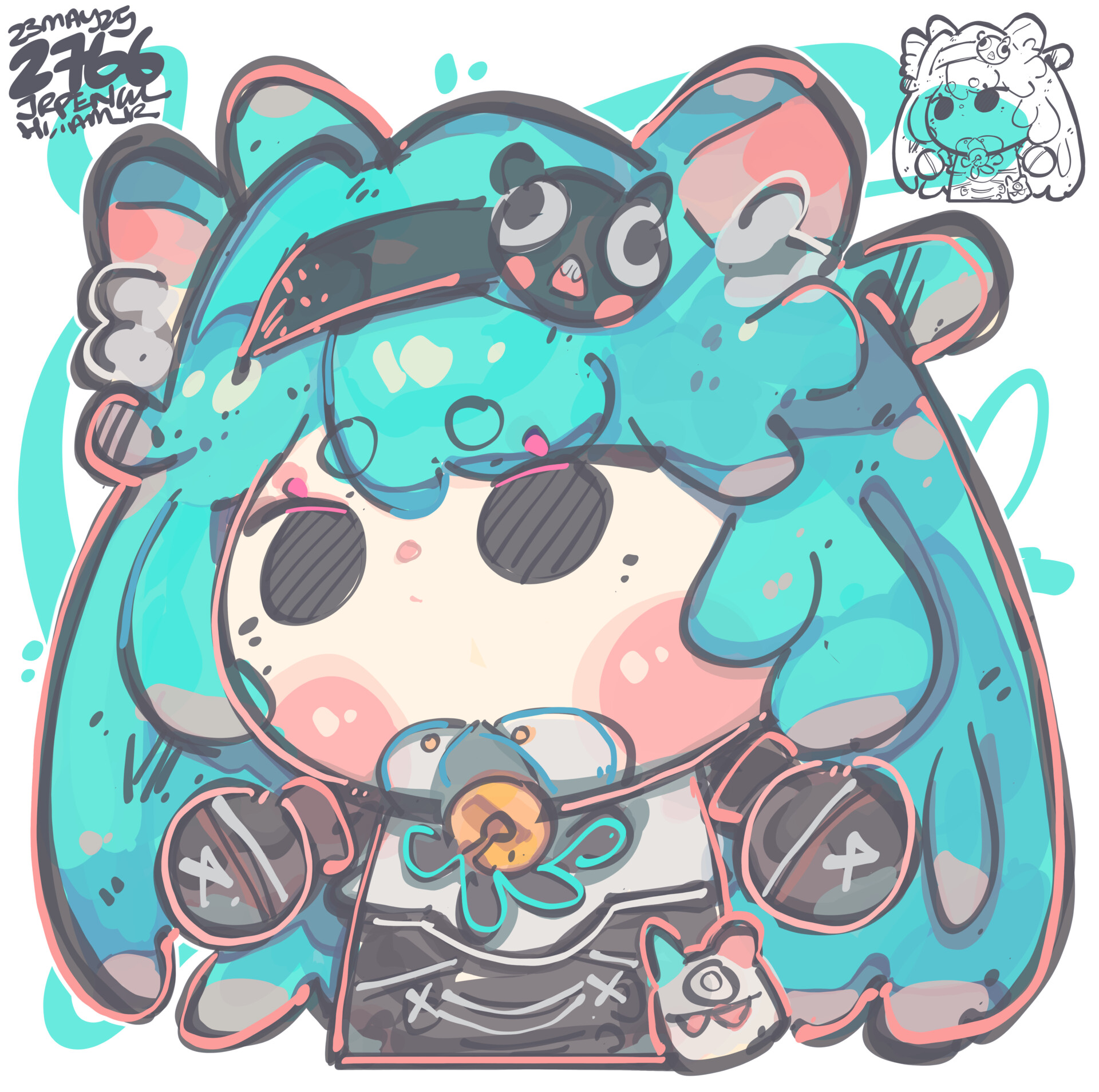 Jr Pencil - 2766 - 薄荷/ Mint 23 May 2025 #异环#NTE