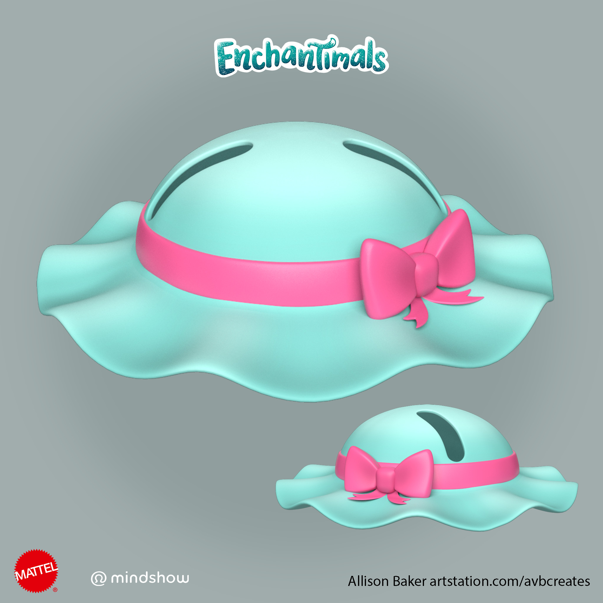 Bridger's Hat. Model and lookdev by me.