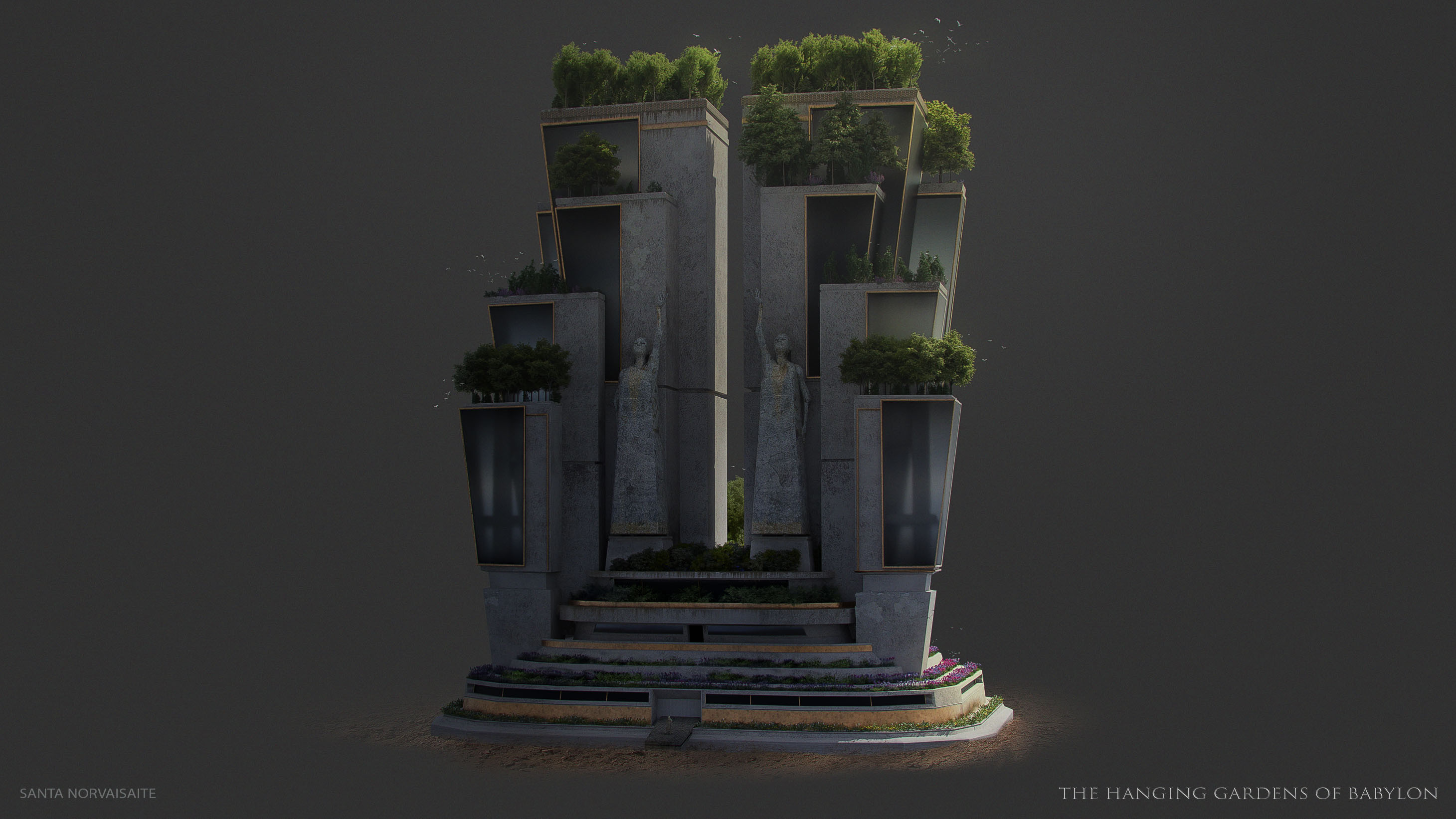 The Hanging Gardens of Babylon