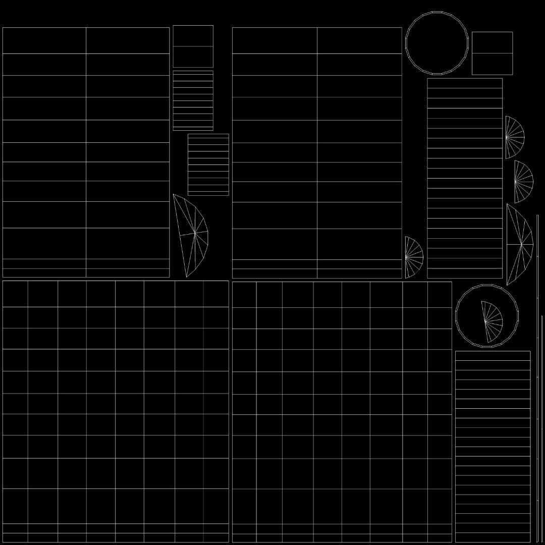 GLASS PART_UV LAYOUT