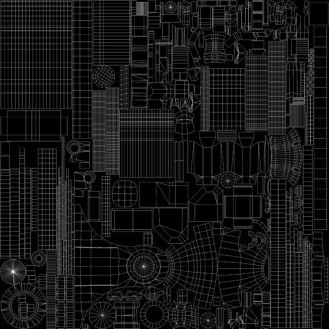 SET_1 UV LAYOUT