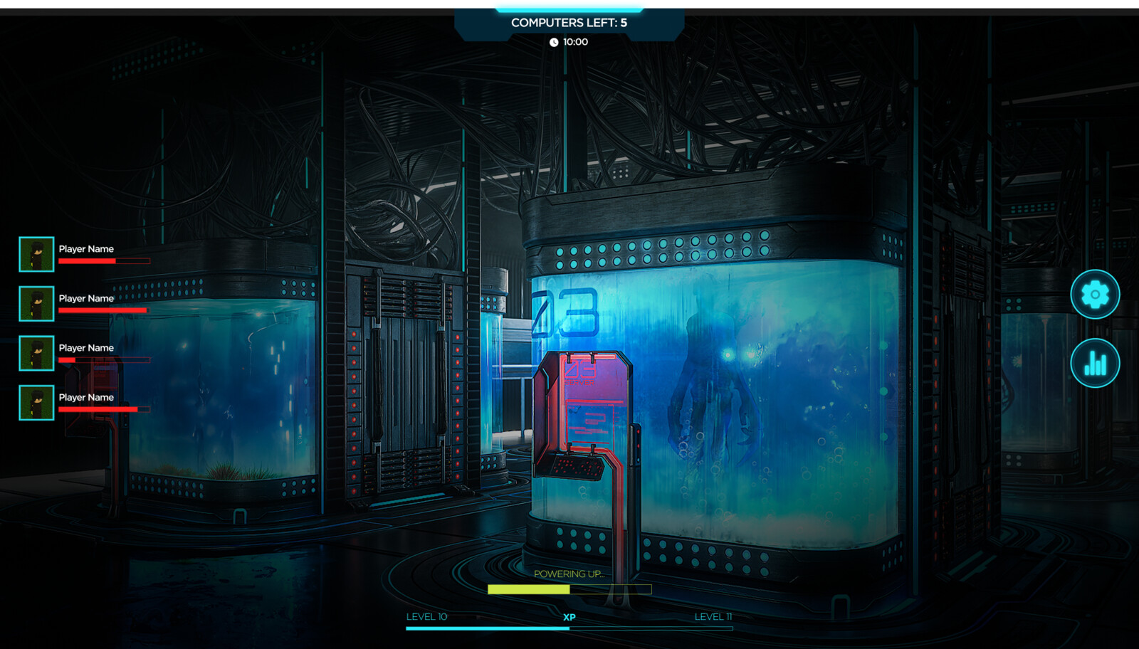 Sci-Fi Survivor UI