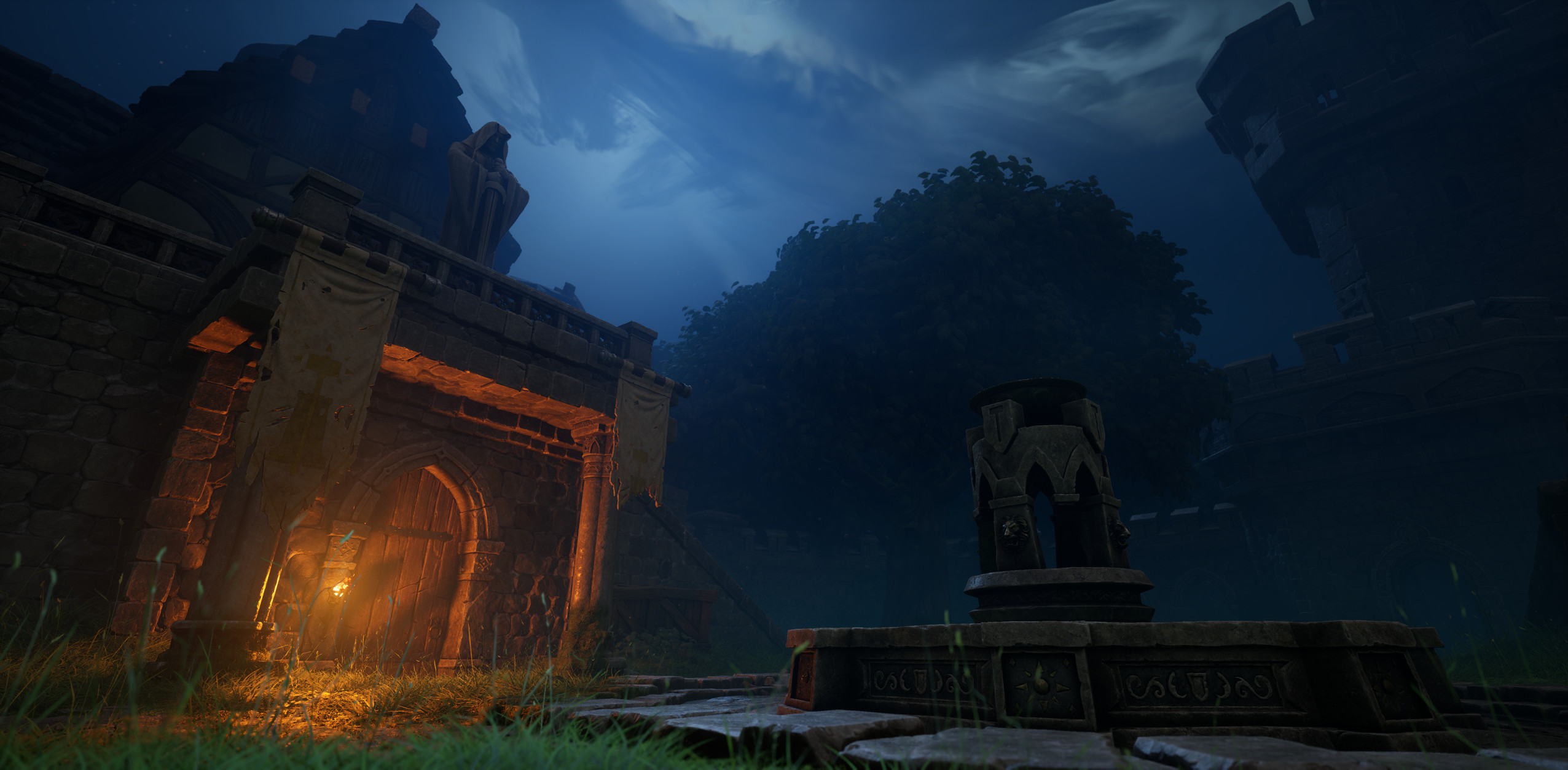 Greenwood Night Loading Screen 1