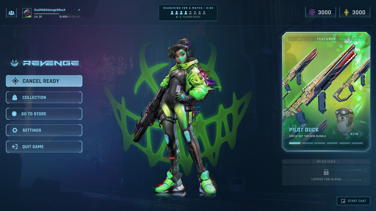 Main Menu UI