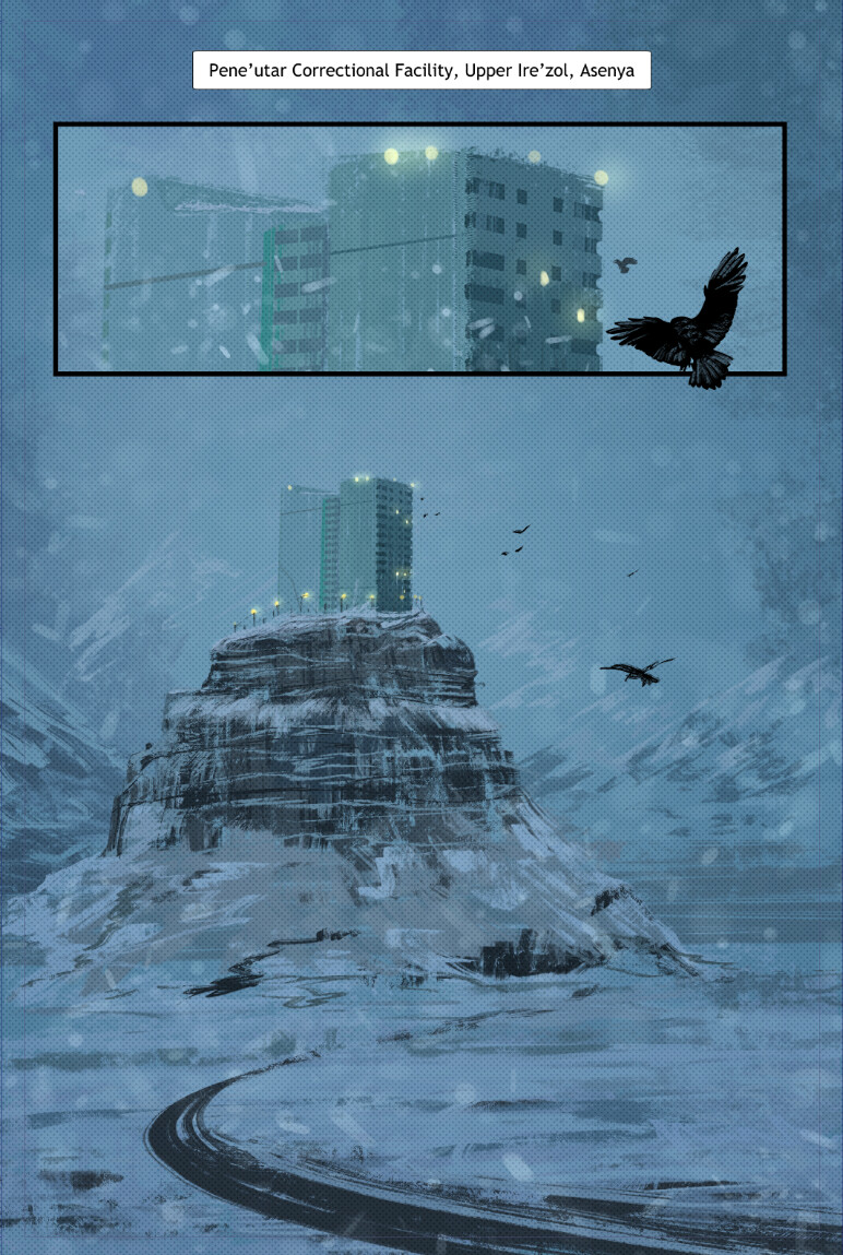 Scifi Concept Art - Correctional Facility