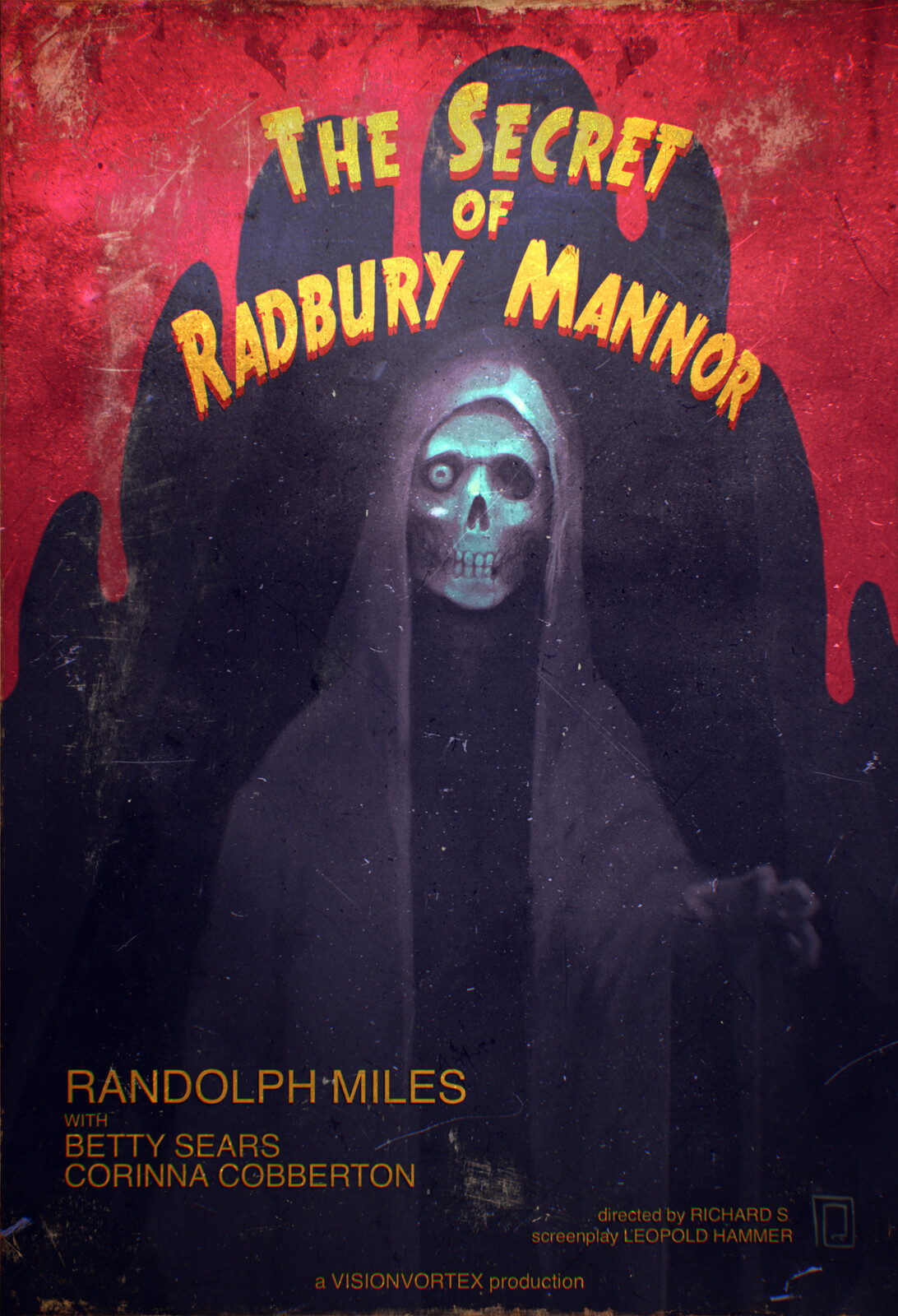 The Secret of Radbury Manor - Faux Movie Poster