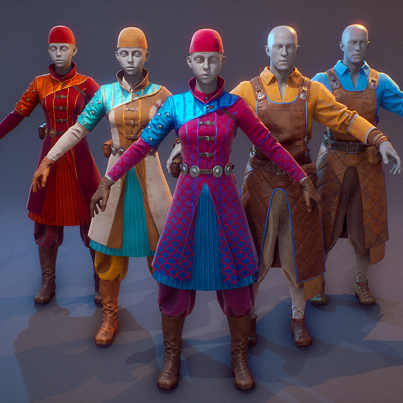 Costumes and Layer Shader Workflow