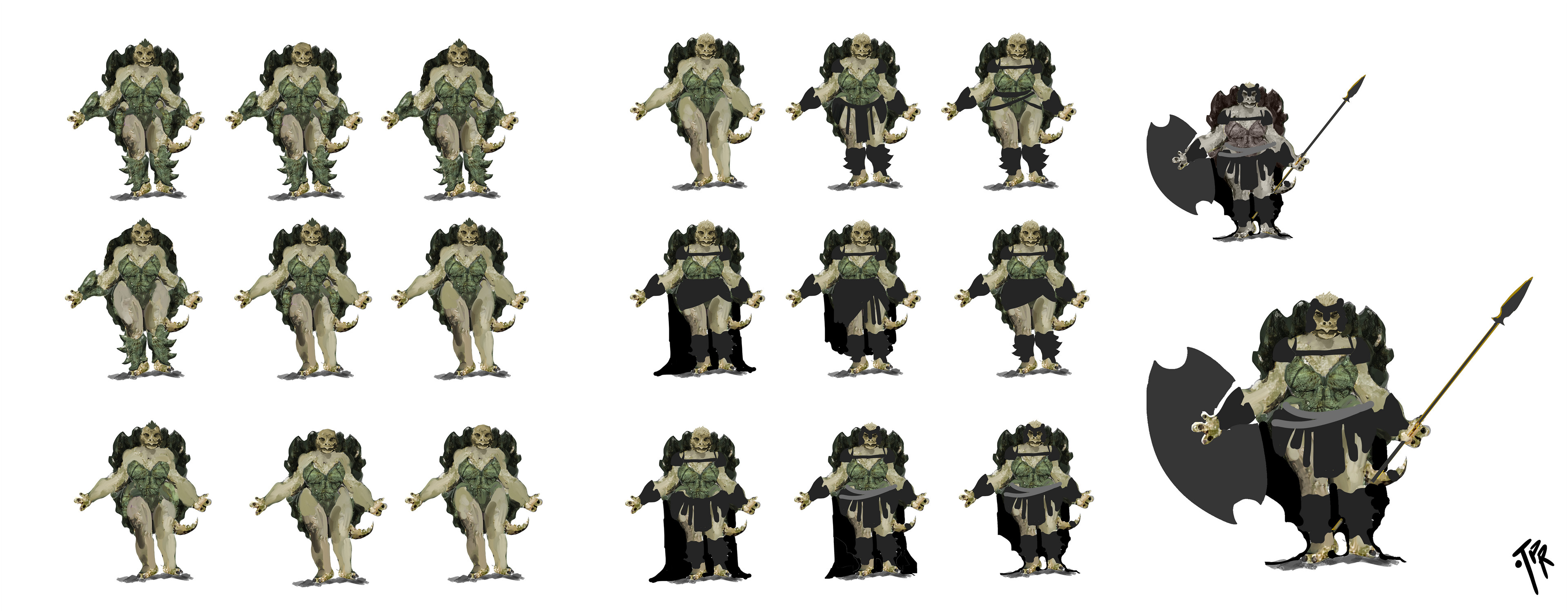 some detailed explorations of the body Design and costumes design
