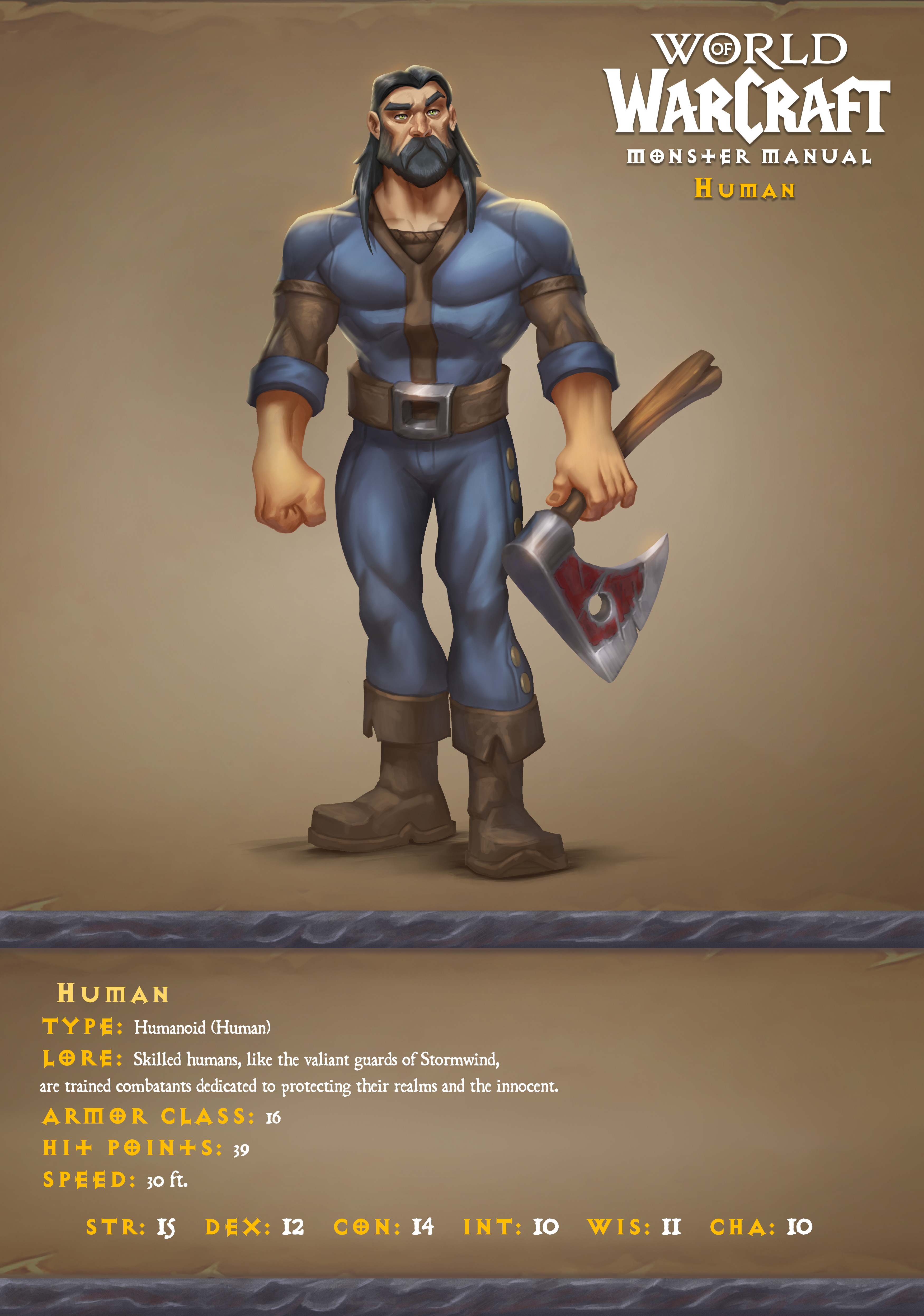 Human ( real monster! )