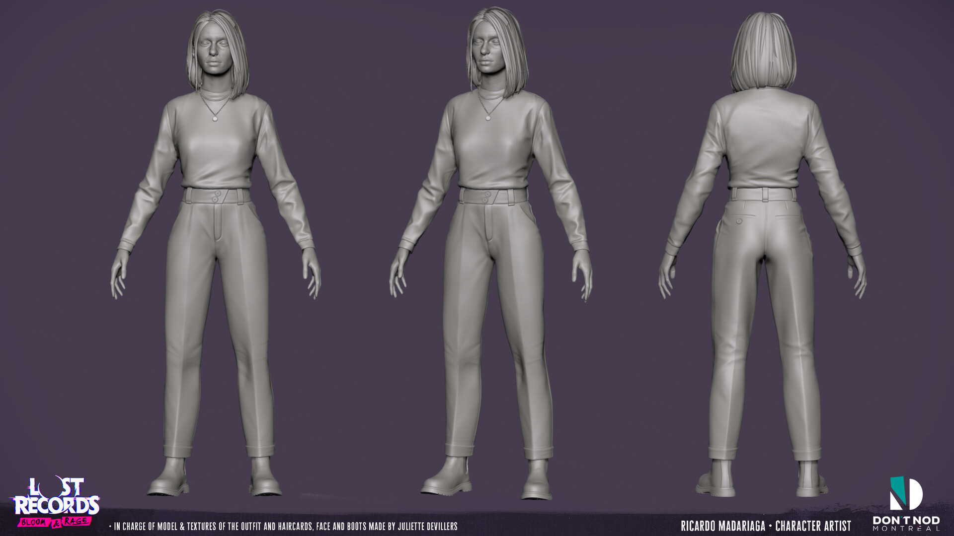 ArtStation - Nora Present (2022) : Lost Records Bloom & Rage