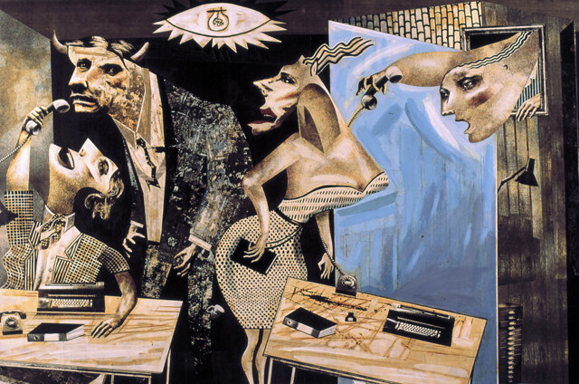 Guernica. 60 sheet poster for Ty-Pho tea. Commissioned by J Walter Thompson