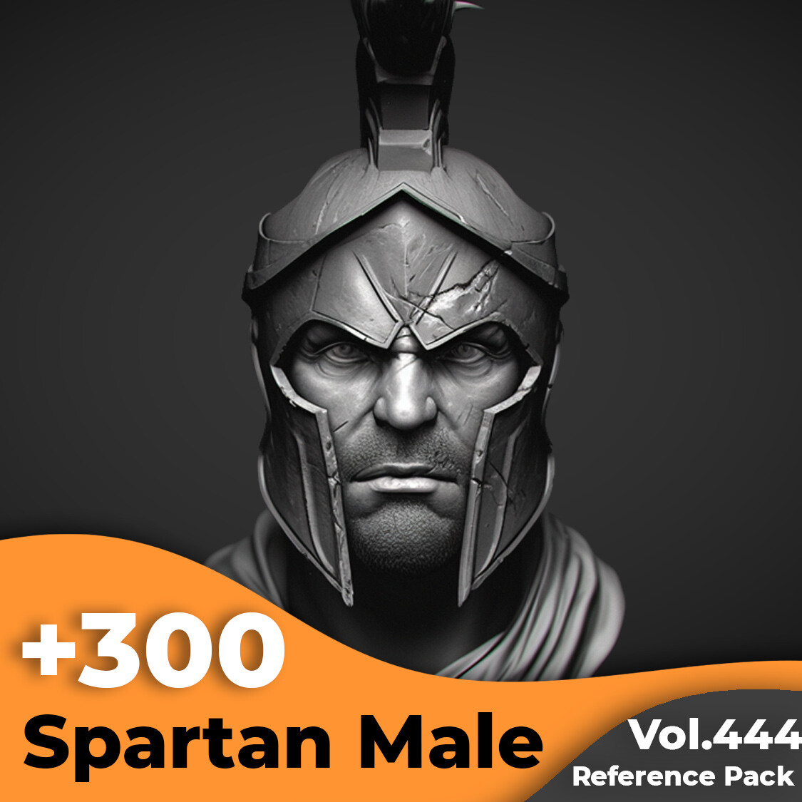 ArtStation - +300 Spartan Male Head Sculpt Reference Images(4k)
