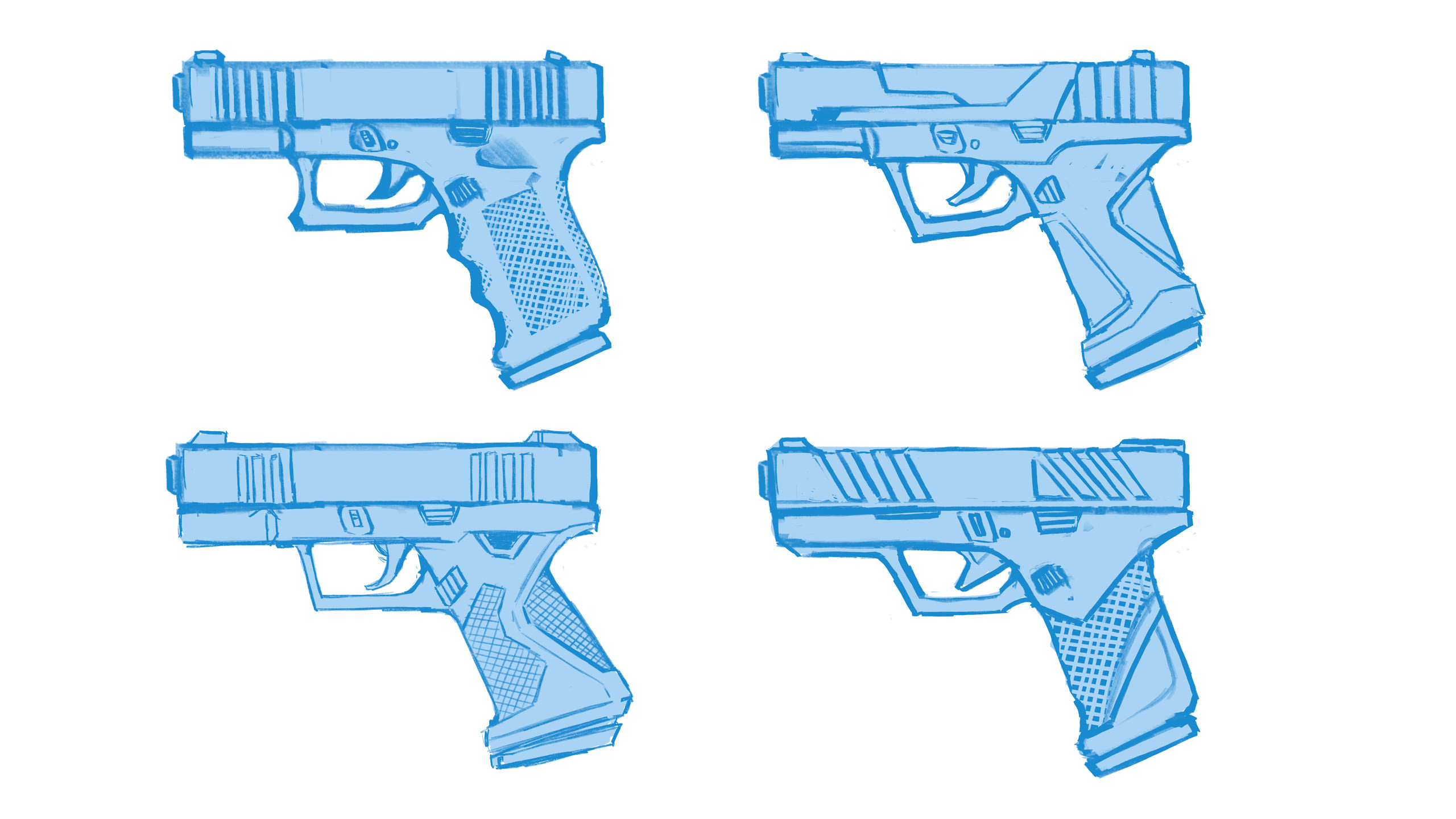 Initial design sketches