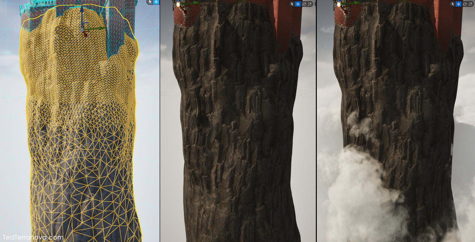 Testing simple geo with tiling textures.
