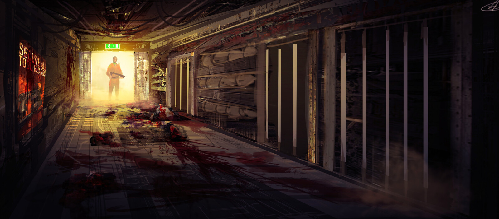 Escape Scene