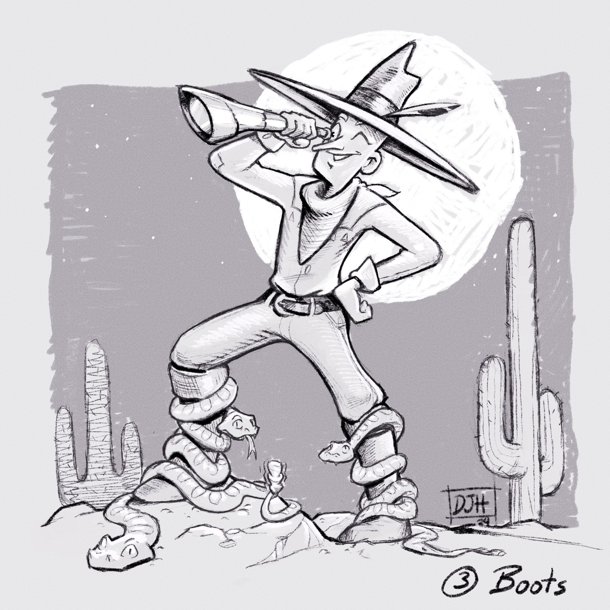(3) - Boots
INKTOBER 2024