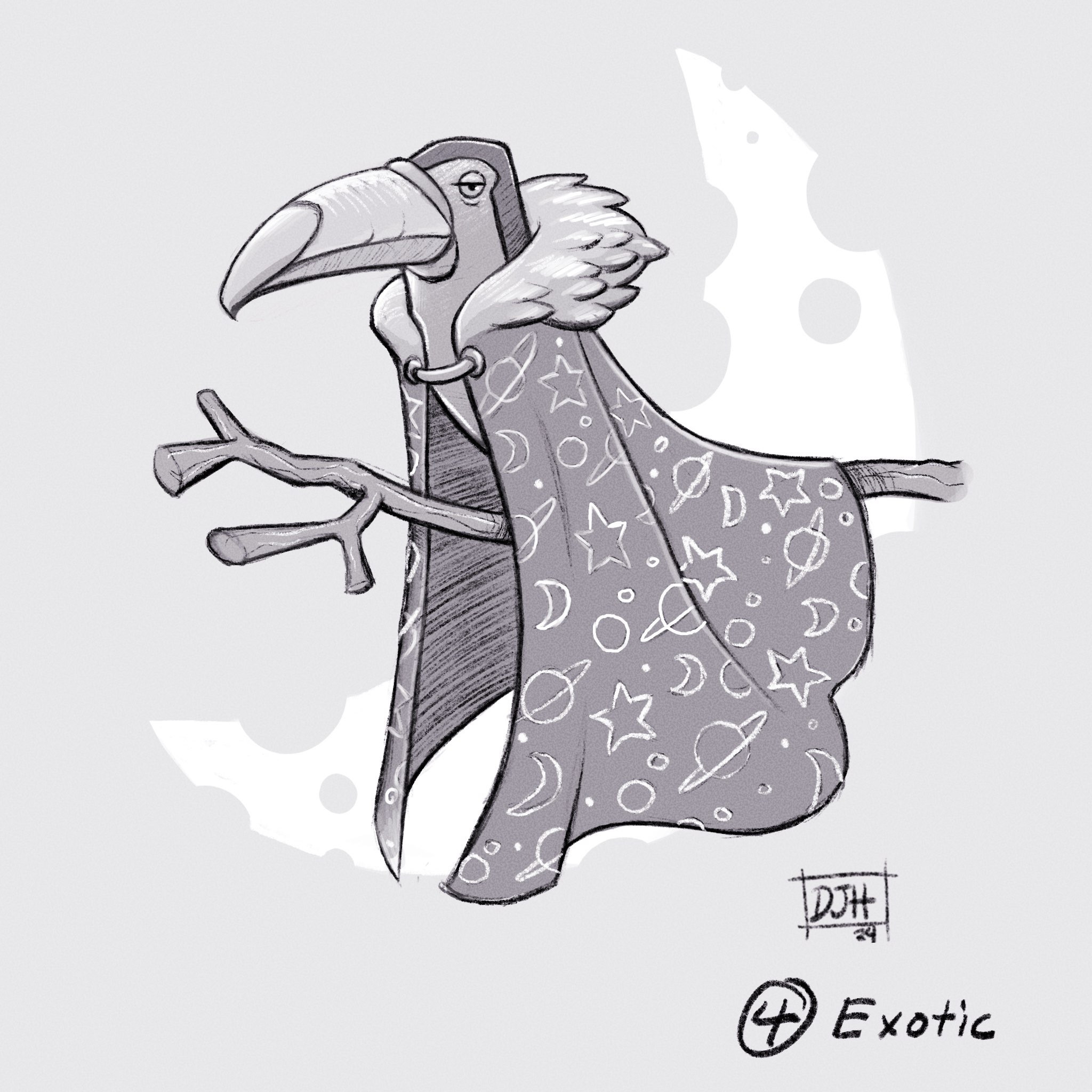 (4) - Exotic
INKTOBER 2024