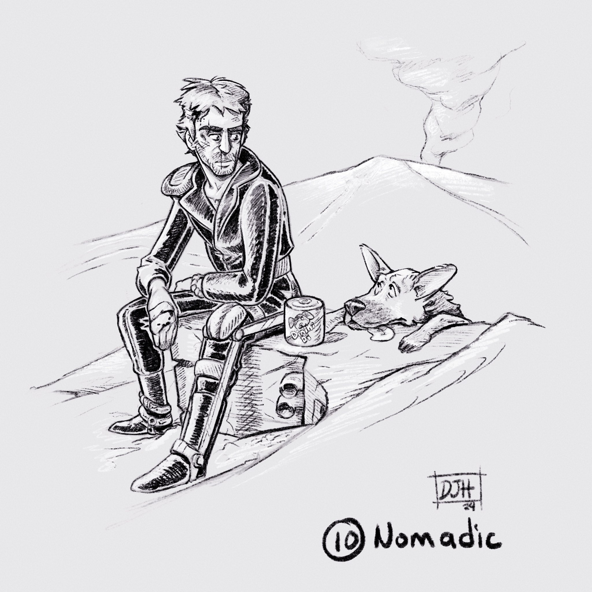 (10) - Nomadic
INKTOBER 2024