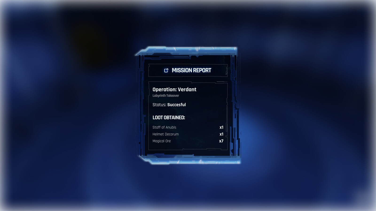 Glitch Anime UI