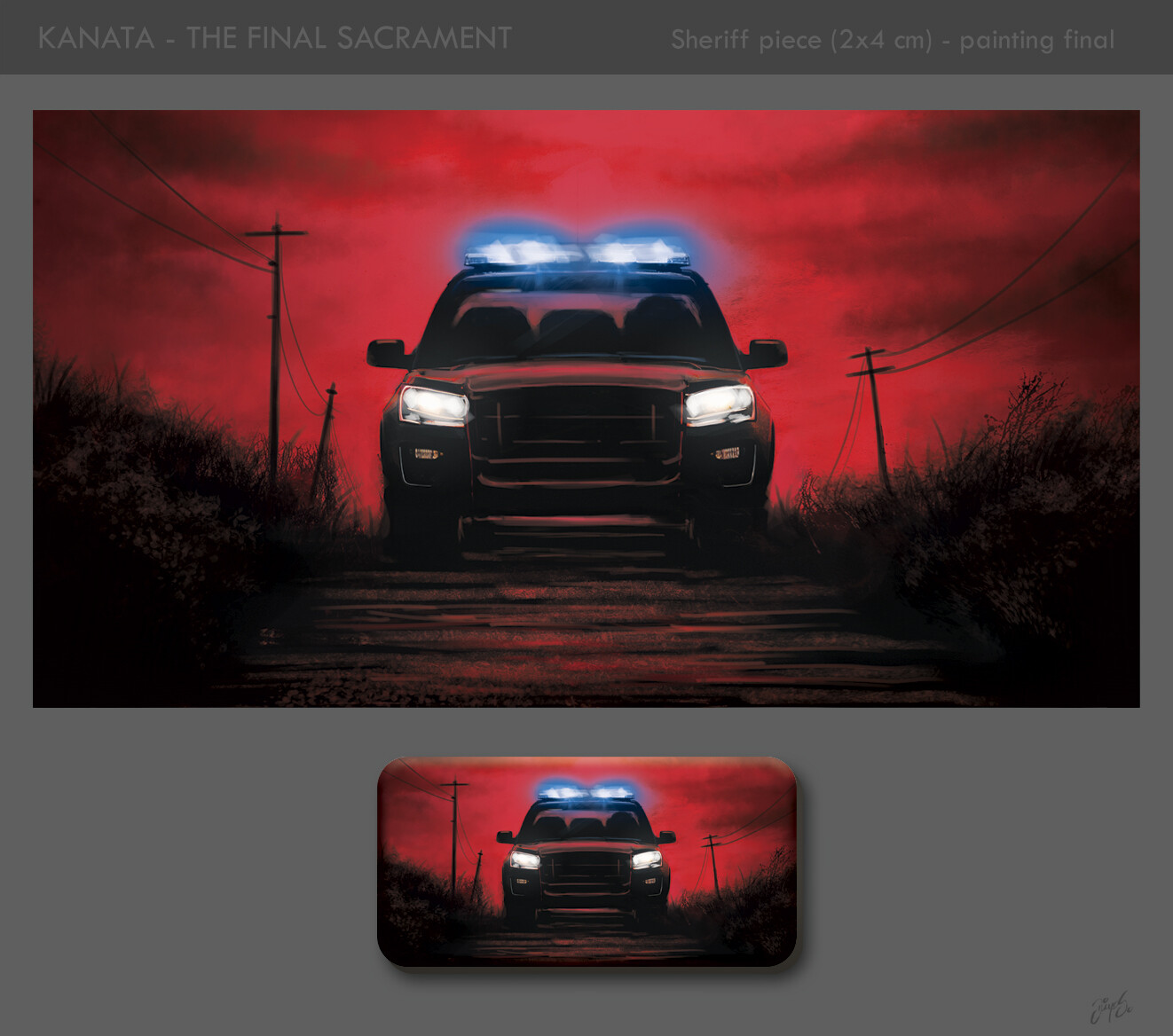 Sheriff car token