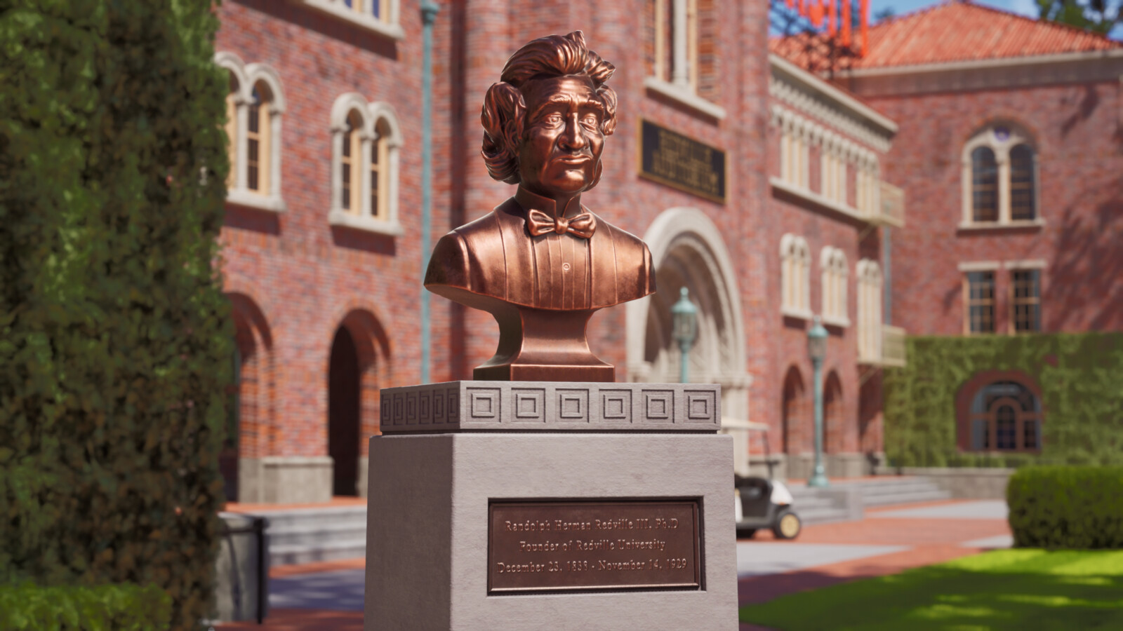 Randolph Redville Bronze Bust


