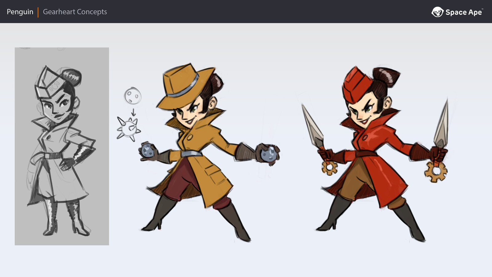 Character concepts - adapting original Boom Beach characters