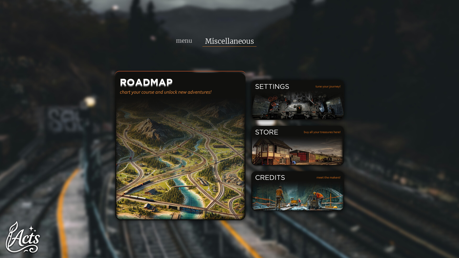 ArtStation - Clean Modern Train UIs
