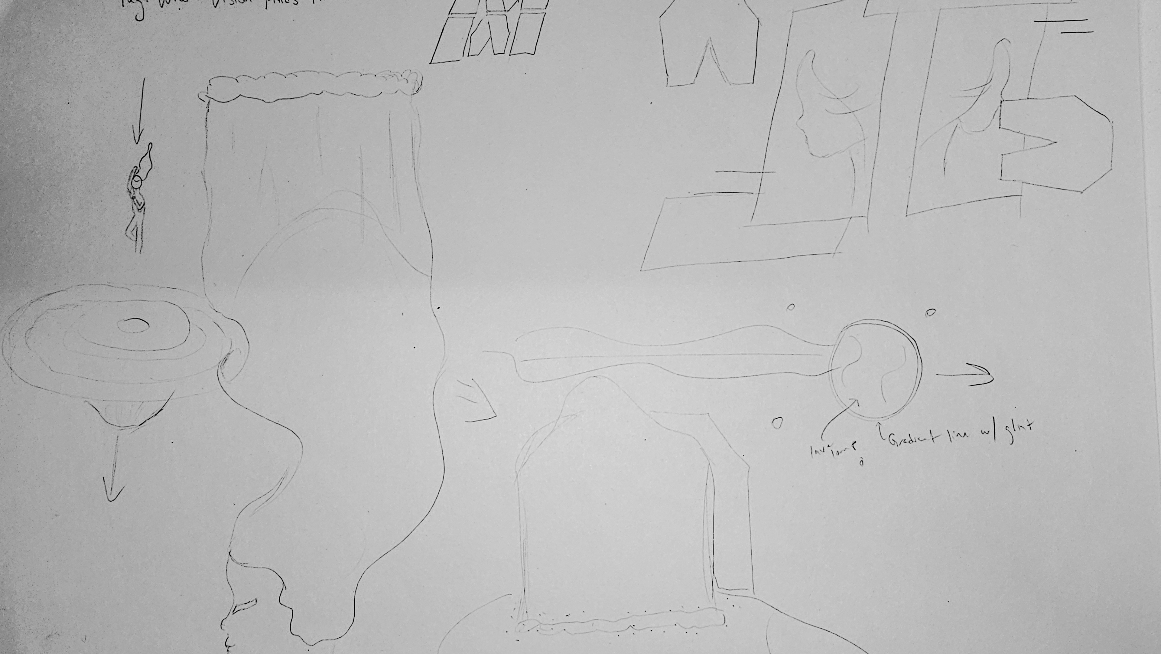 Sketching out ideas