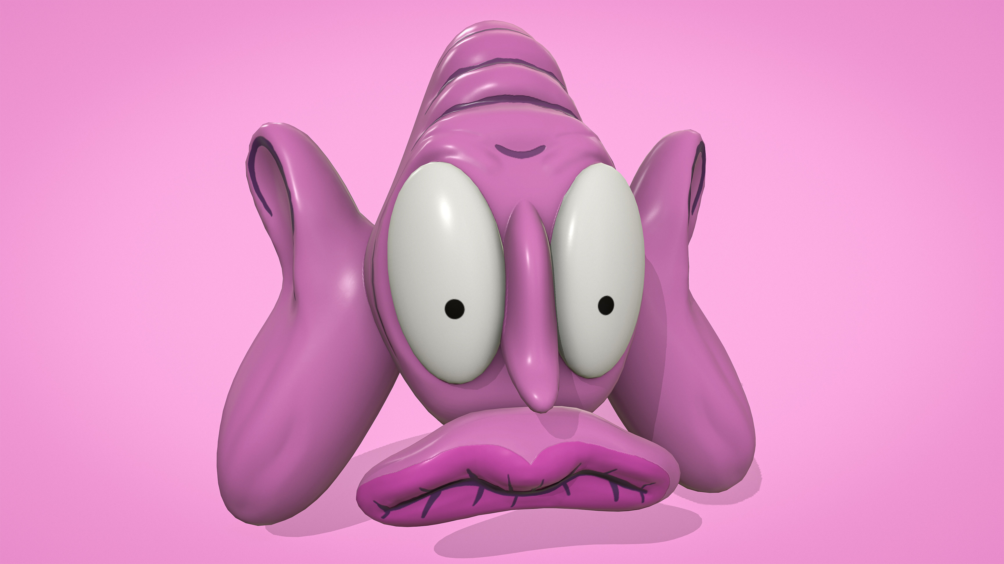 Shoosher Retopo and Texture
Character Sculpt by Nathan Shorts