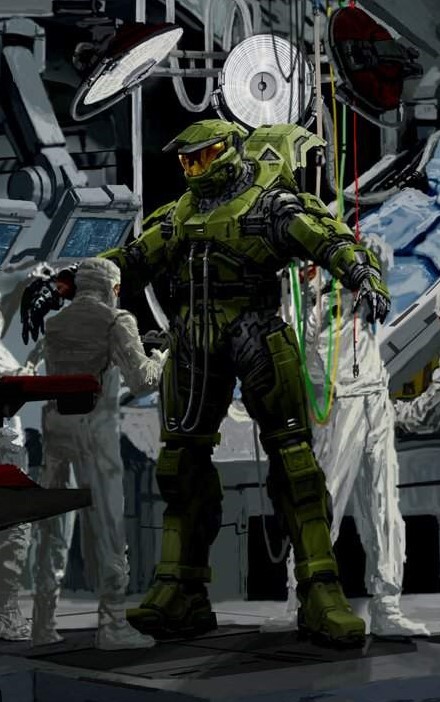 Inspirational halo reach concept art