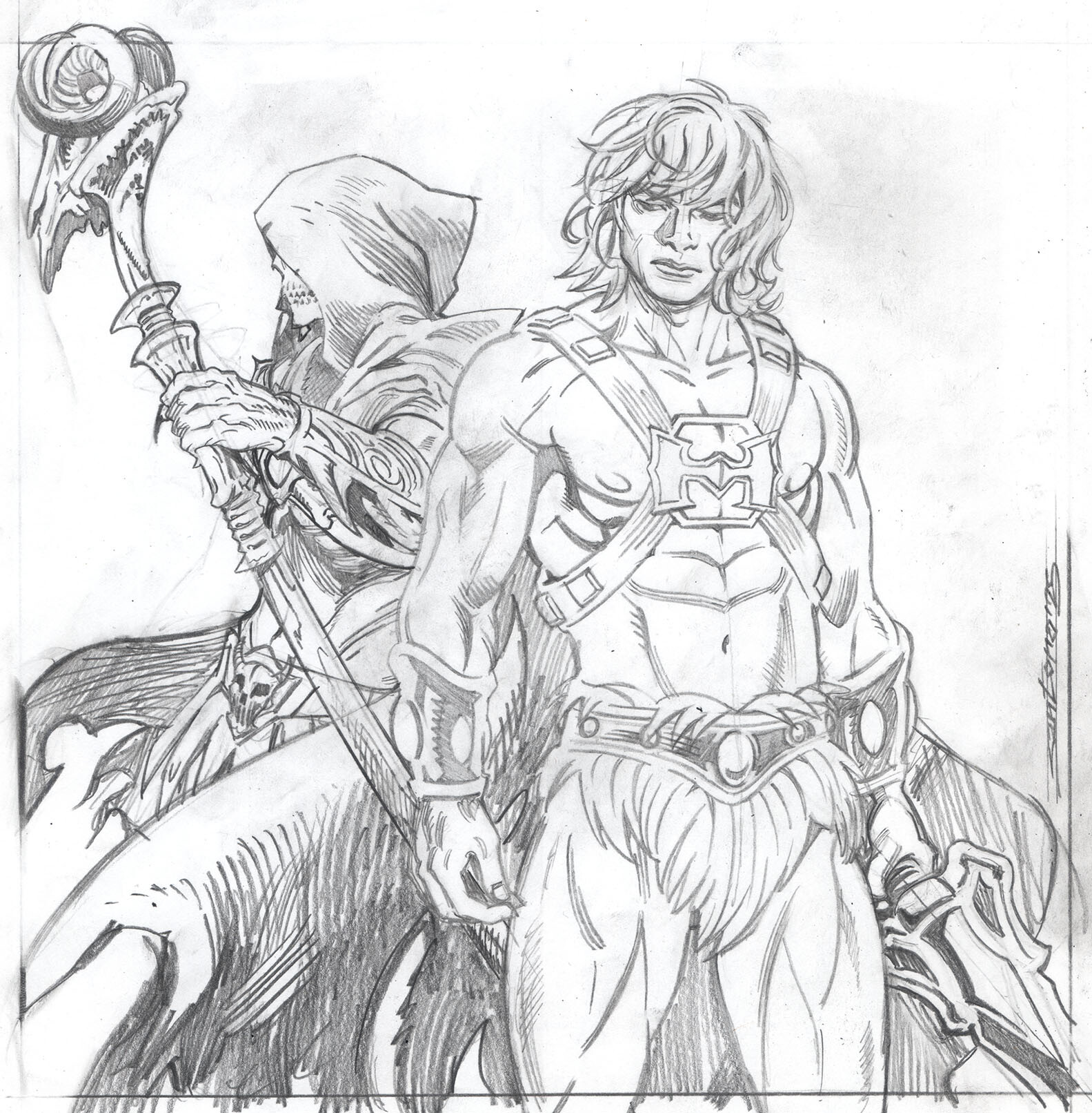 Stefano Santoro - HE-MAN+ SKELETOR