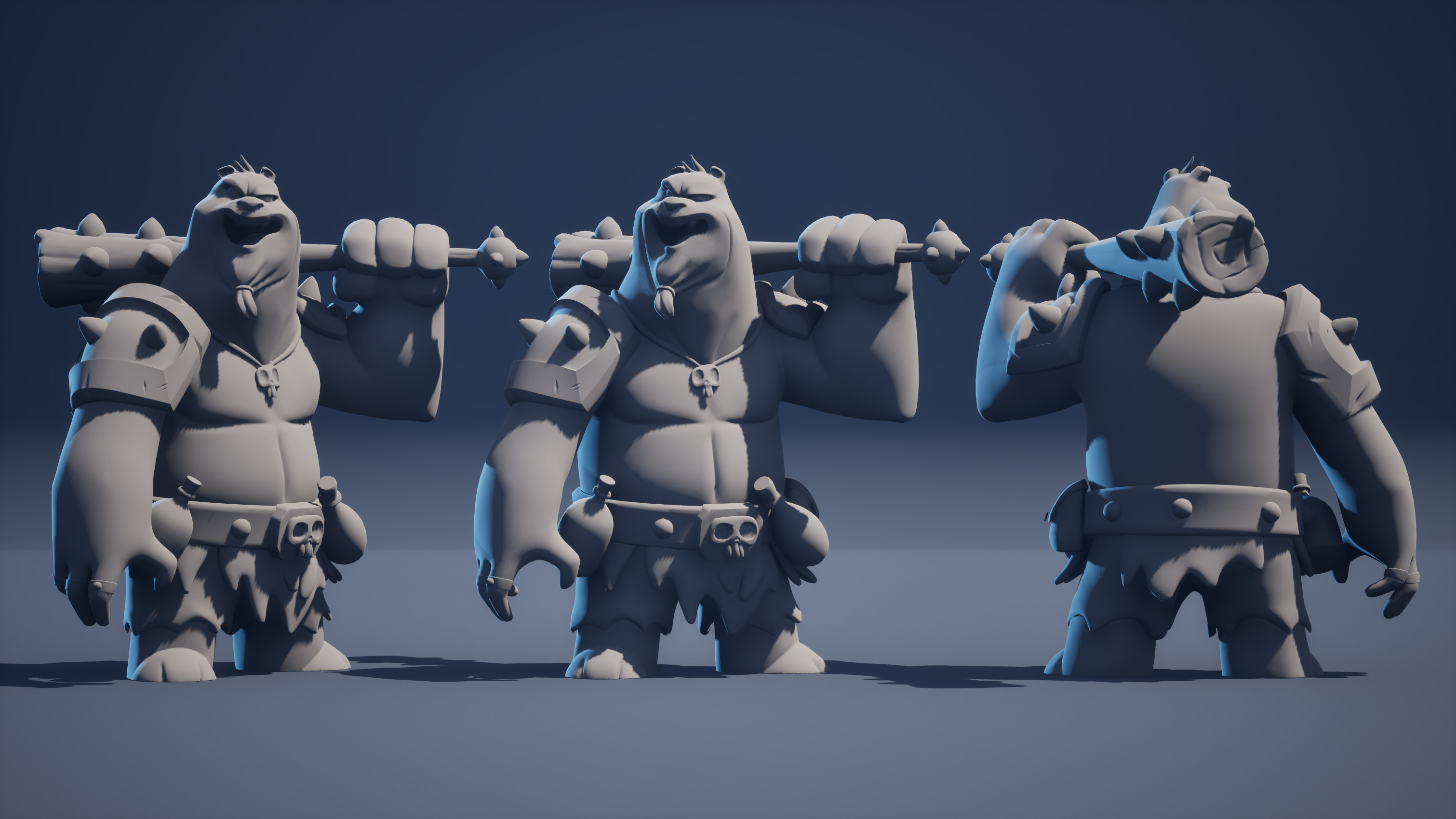 One of my very first Unreal tests for Brewsiv, no textures or materials just trying to decide what type of lighting I would do.