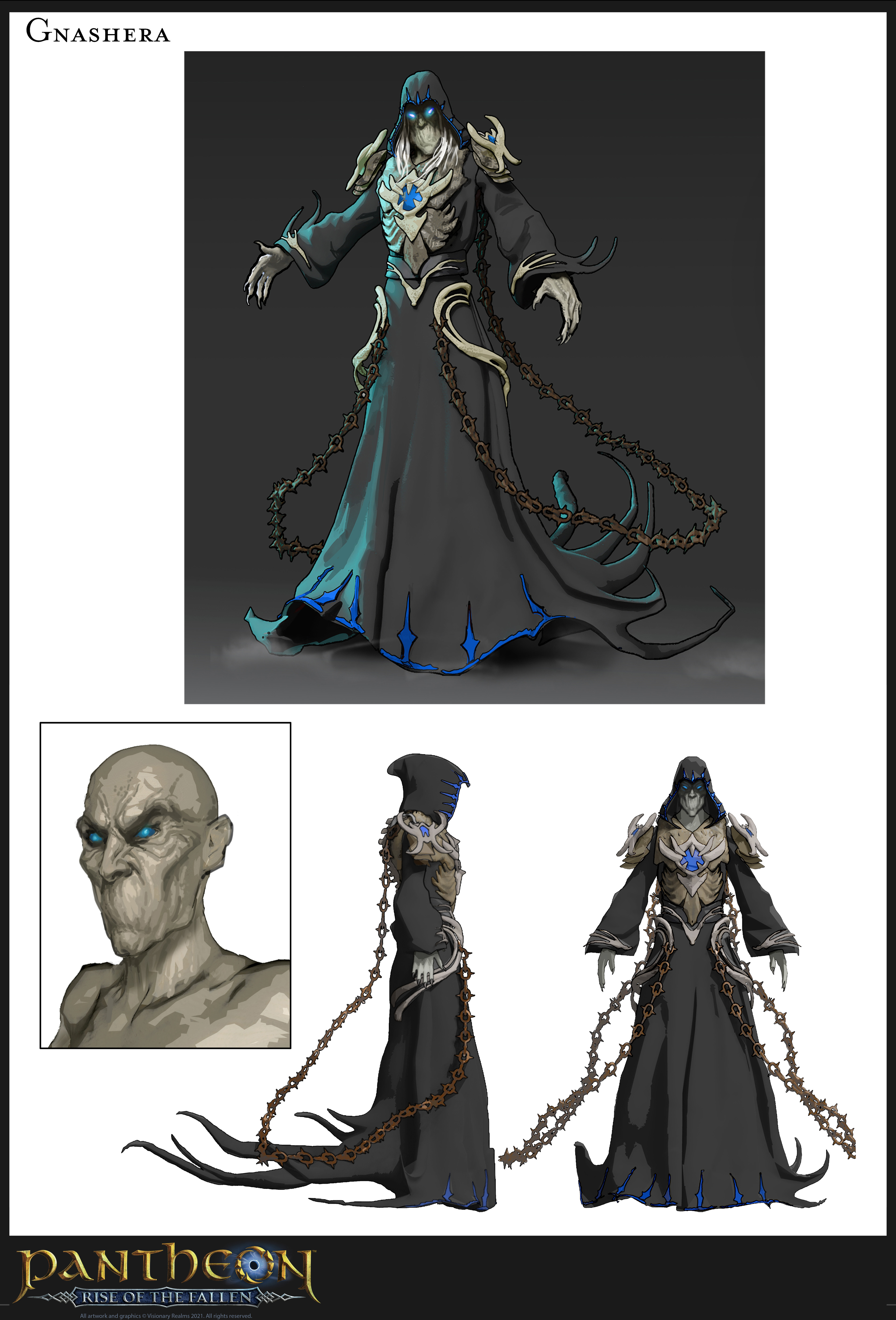 Gnashera, a spooky dungeon boss