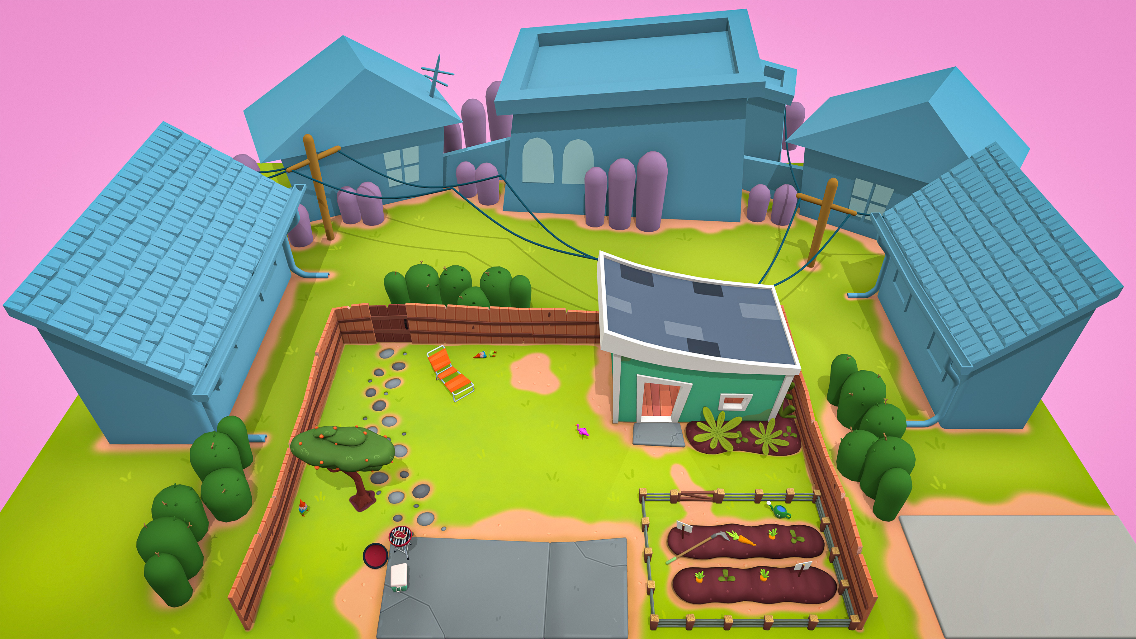 Backyard Environment