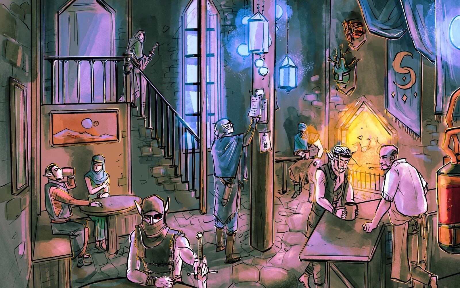 Grim Omens, the Hanged Man Inn