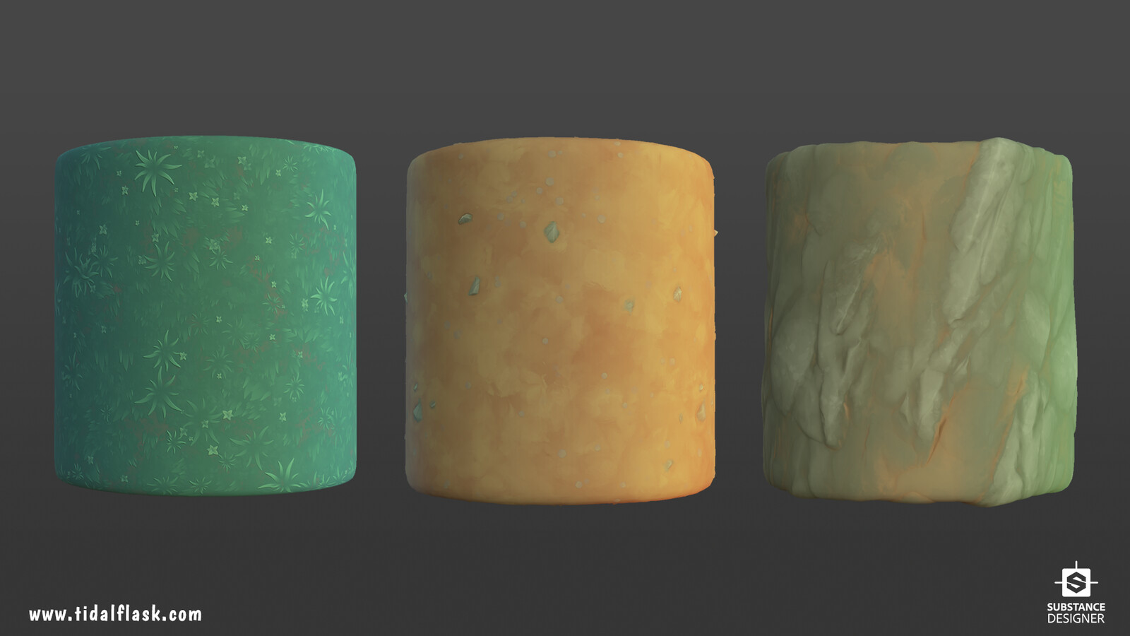 Tileable terrain textures