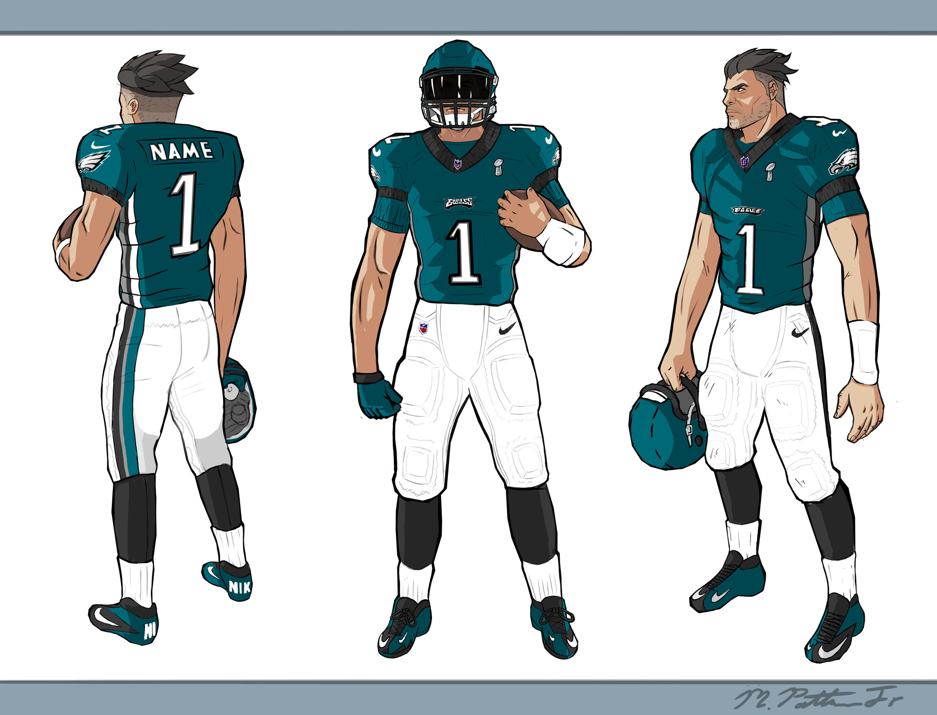 Concept Throwback Eagles Shirt Concept Throwback Eagles Gear Retro