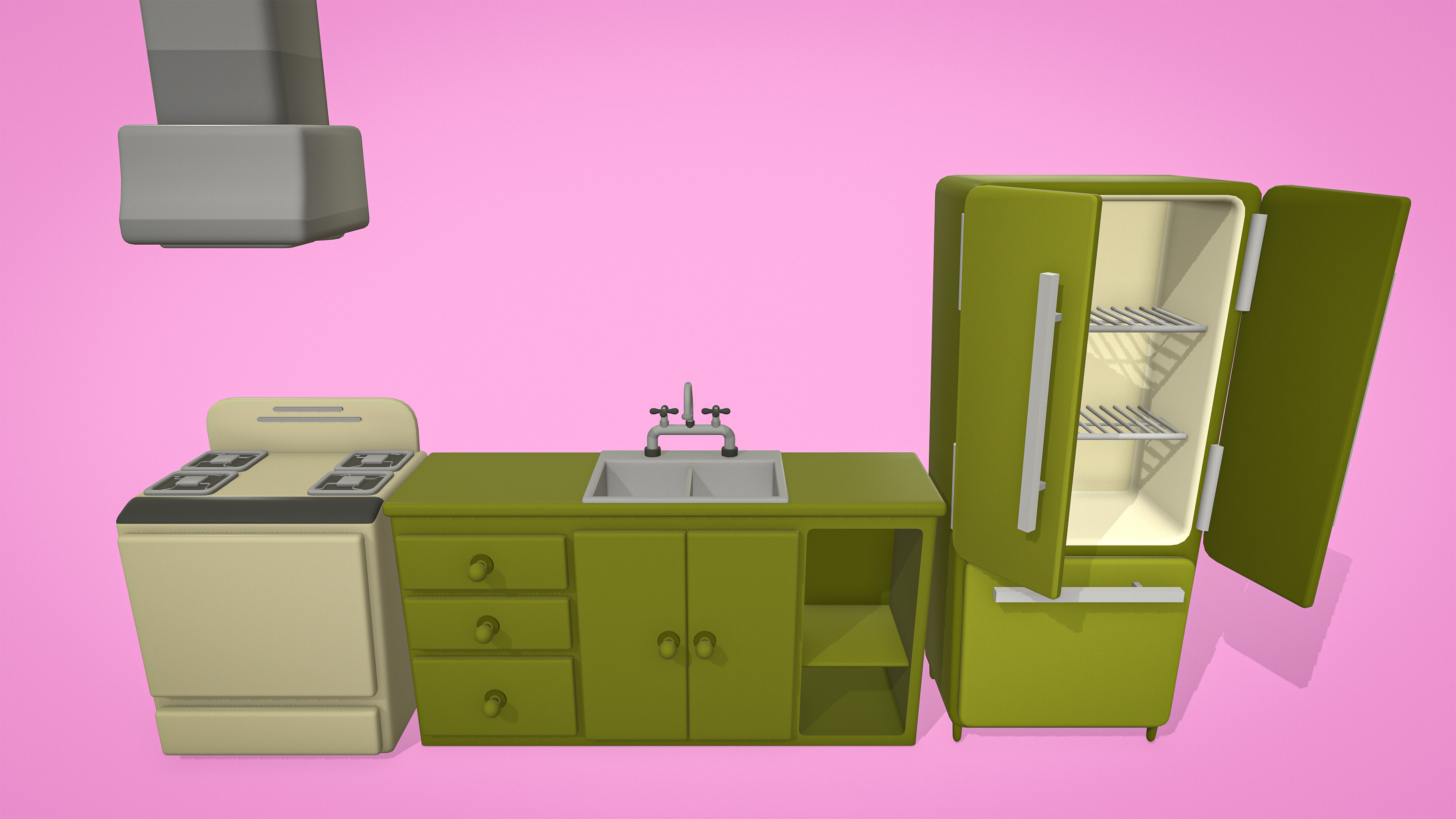 Early Kitchen Assets