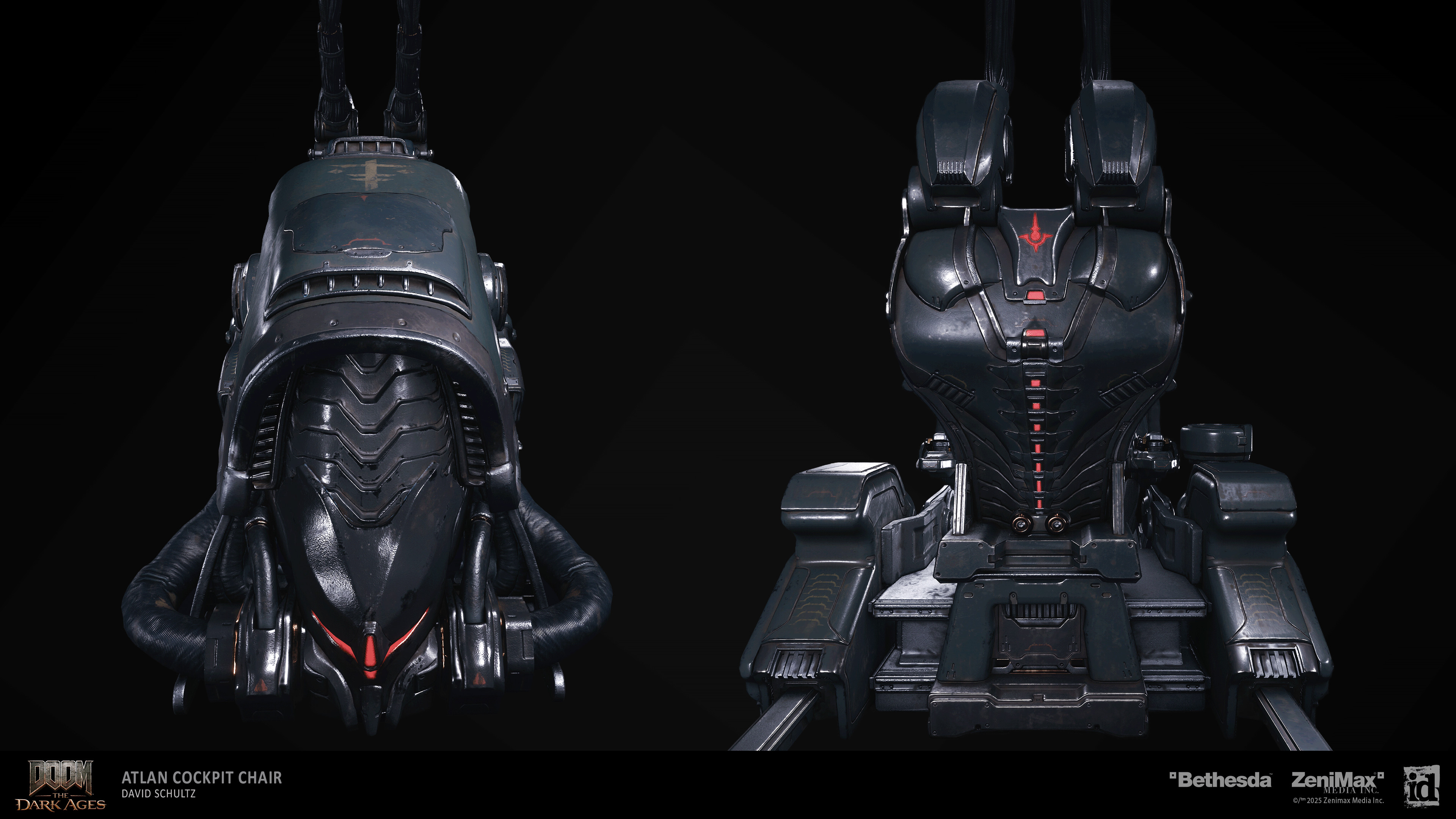 Atlan Cockpit Chair In-game Front/Back