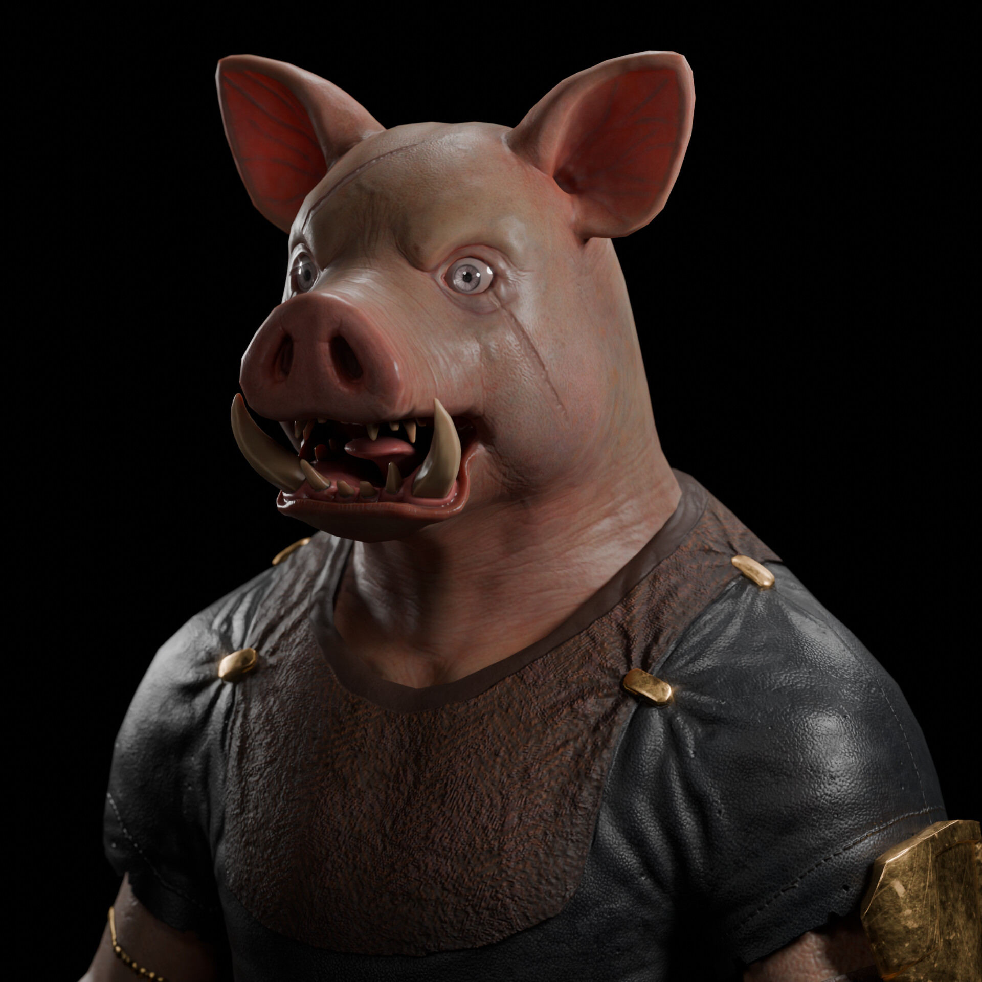 Minecraft Piglin Model