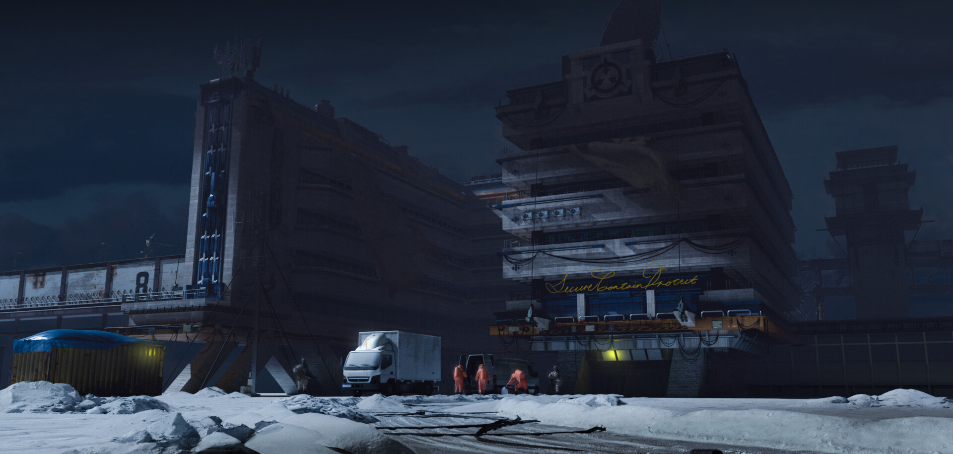 ArtStation - scp基金会基地