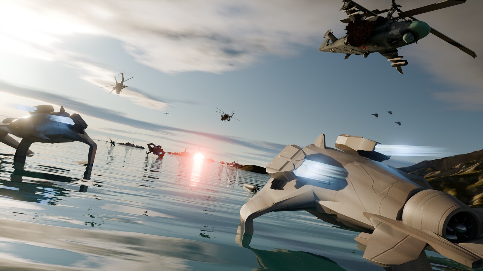 Blender Hard surface VFX addition and lightwork