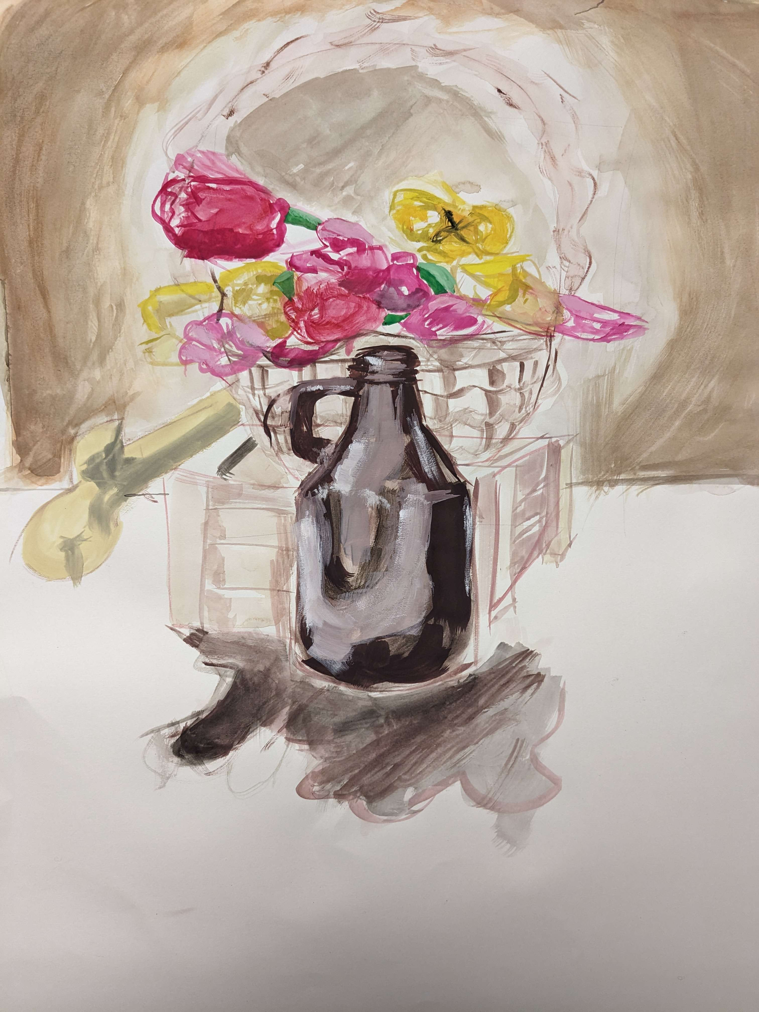 Made with Gouache- 2hrs